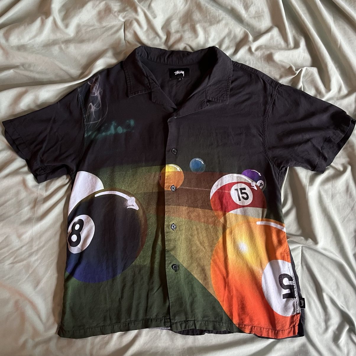 Stussy Stussy pool button up Size US M / EU 48-50 / 2 - 1 Preview