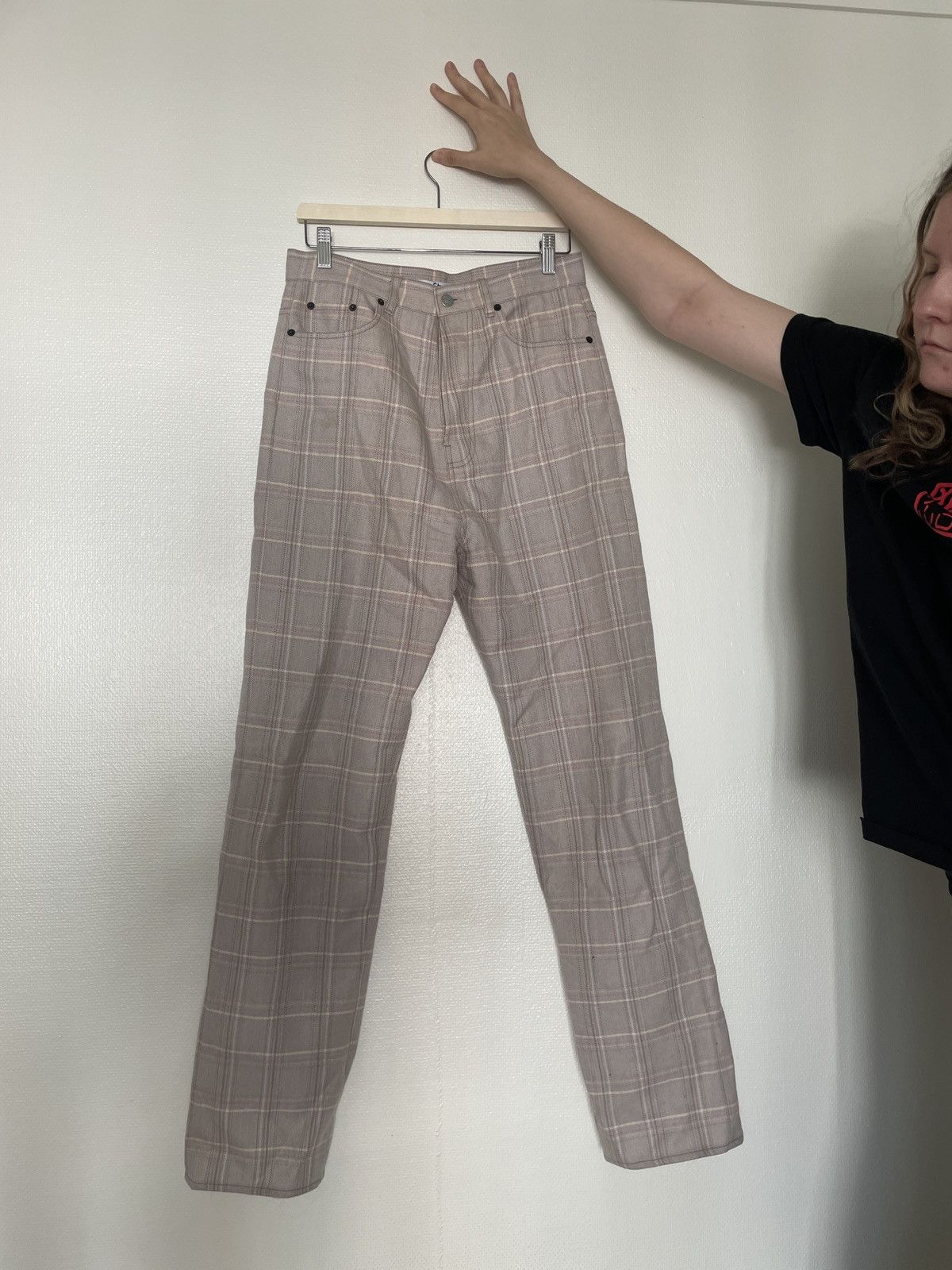 Acne Studios Acne Studios “Panger Check” trousers — AW25 sample Size US 29 - 7 Thumbnail