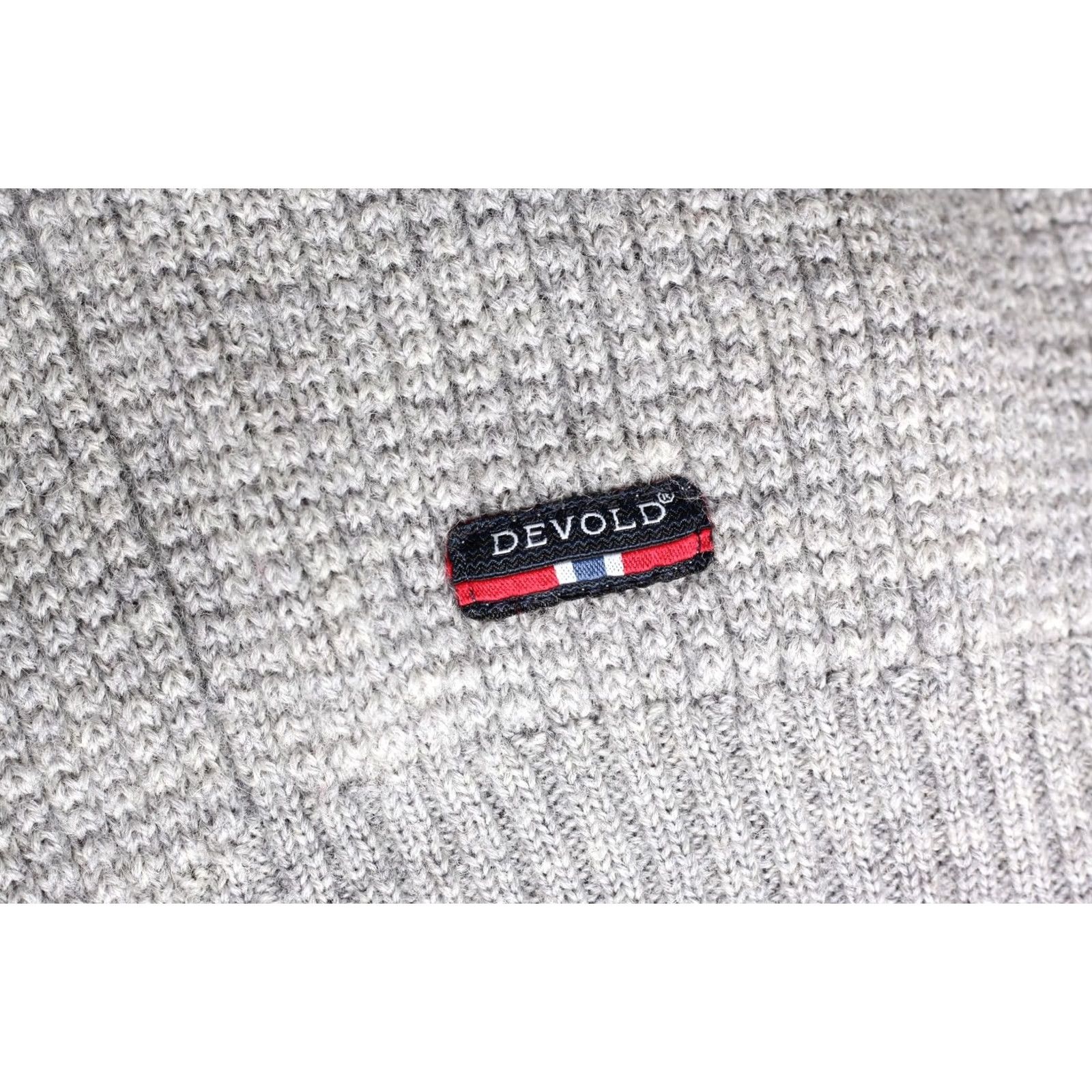 Vintage VINTAGE DEVOLD Nordic Jumper Wool Griffin Varde Zip Neck Women Size S Grey High Neck 1/4 Zip Pullover 100% Wool Mens? Size S / US 4 / IT 40 - 5 Thumbnail