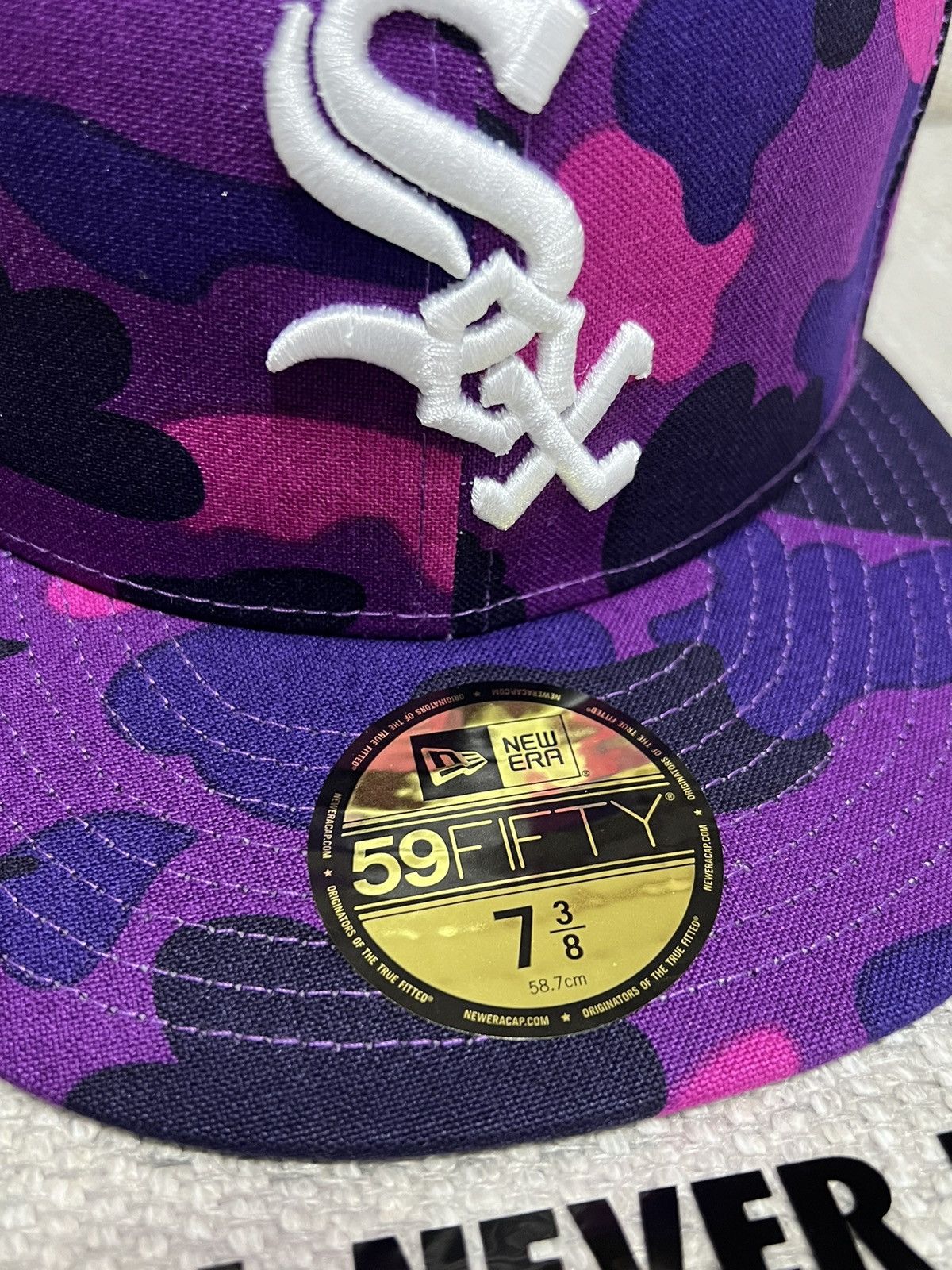 Bape BAPE X MLB X NEW ERA Japan exclusive WHITE SOX CAP | Grailed