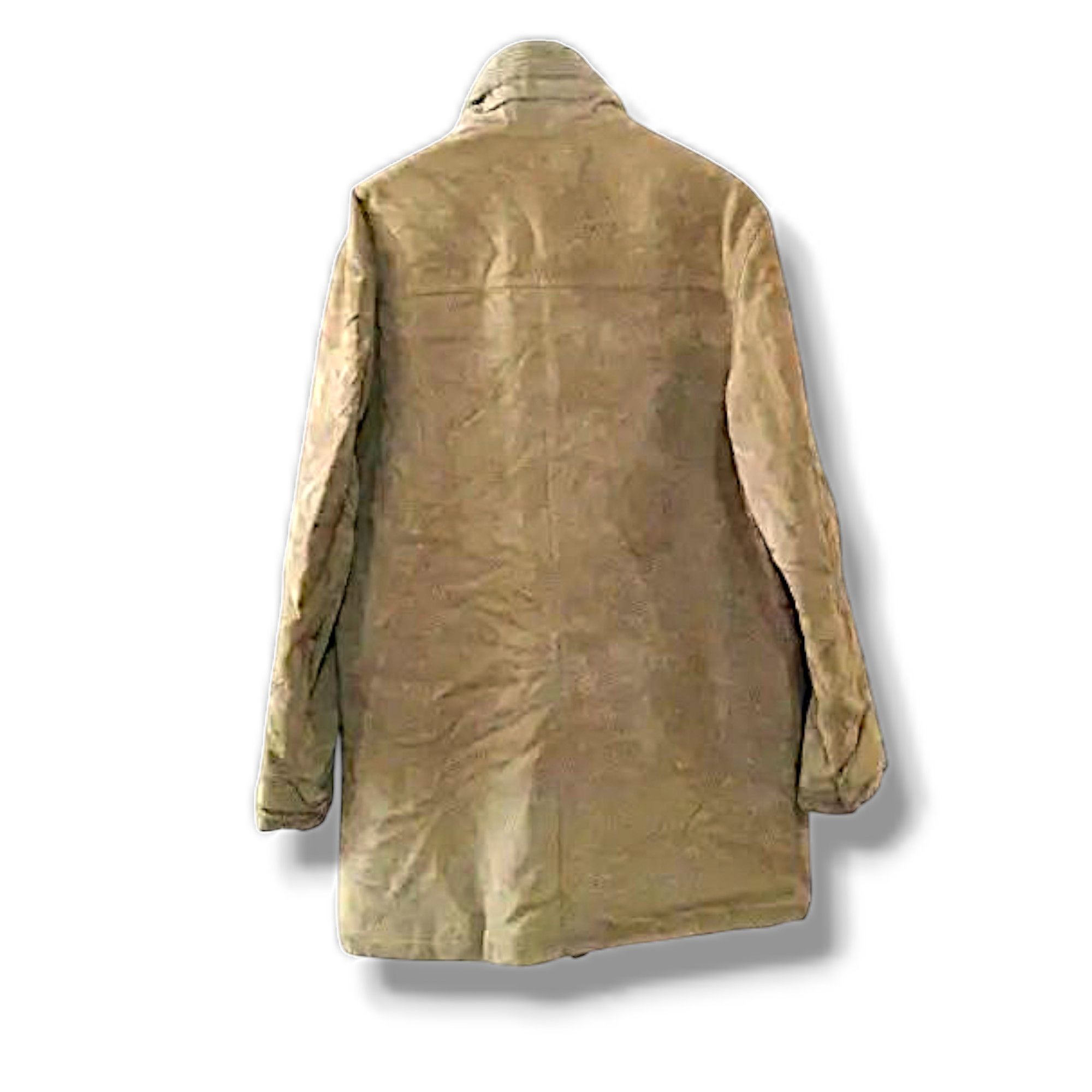 Versace Vintage Versace Trench Coat Suede Leather Sportswear Italy Size US M / EU 48-50 / 2 - 11 Thumbnail