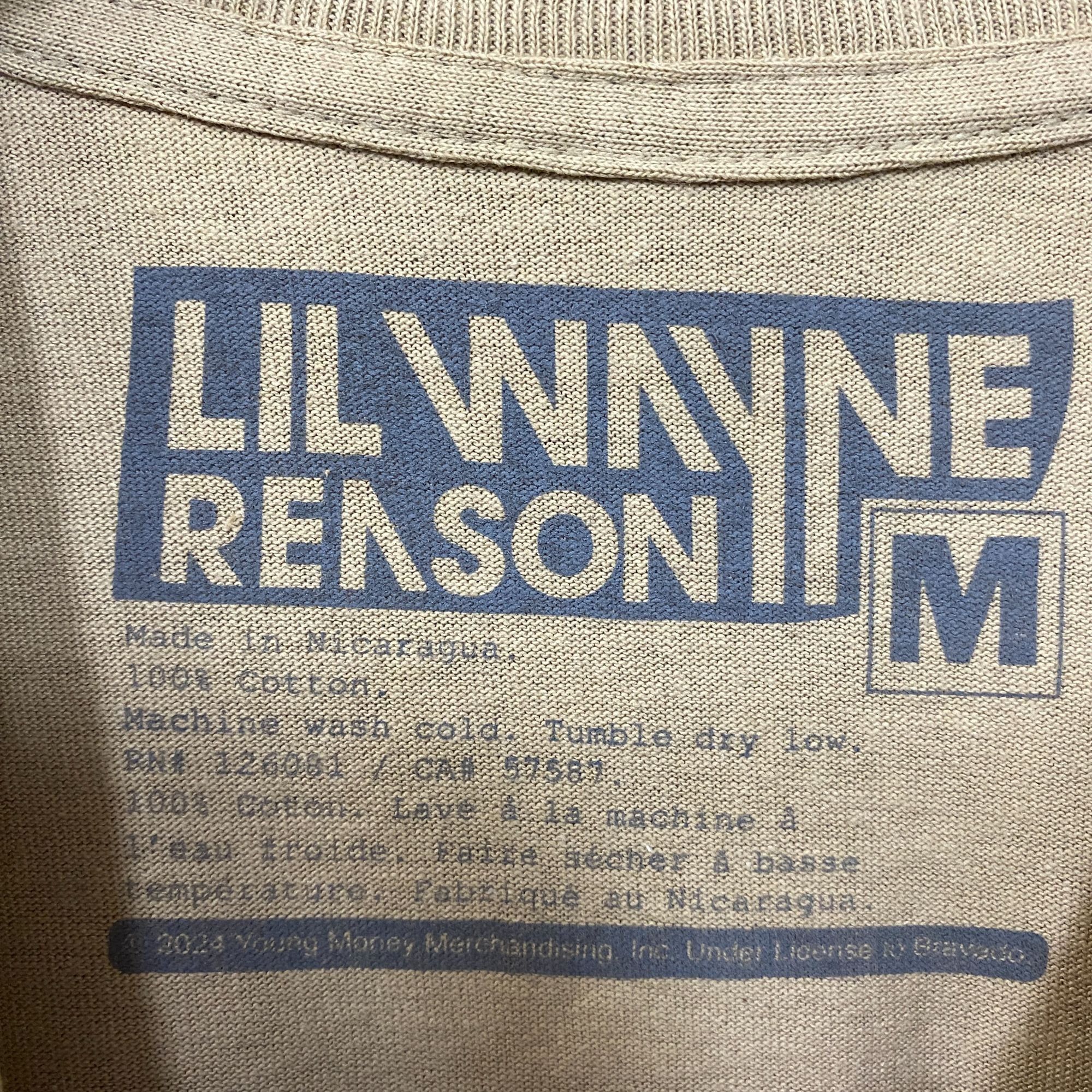 Lil Wayne Reason Lil Wayne A Milli Lightning Brown T-Shirt medium Medi Size US M / EU 48-50 / 2 - 3 Thumbnail
