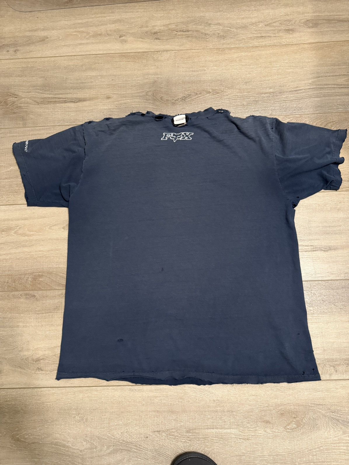 Vintage Vintage Distressed Fox Racing T-Shirt Size US L / EU 52-54 / 3 - 5 Thumbnail