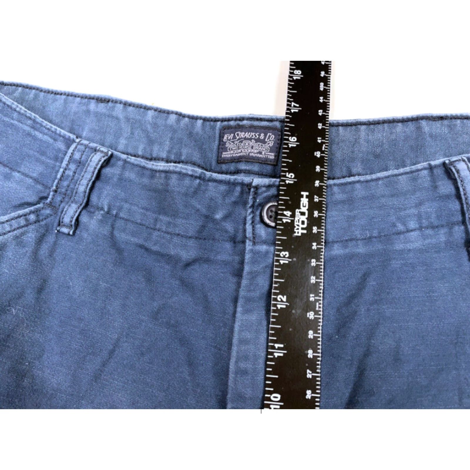 Levi's Levi's Cargo Shorts Men 40 Navy Blue Cotton 90s Skate High-Rise Casual Male Size US 40 / EU 56 - 5 Thumbnail