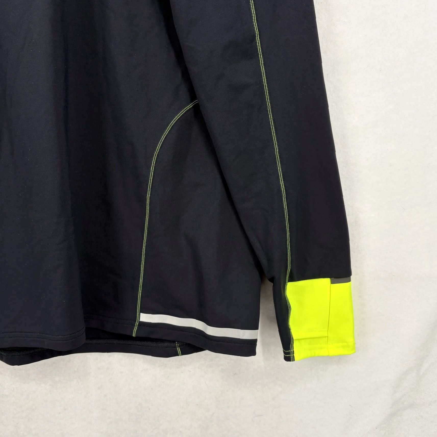 Vintage GORE RUNNING WEAR Sweatsuit Mens XL Black 1/4 Zip Top Leggings Reflective Set, Jersey, 2 Piece, Activewear Size US XL / EU 56 / 4 - 4 Thumbnail
