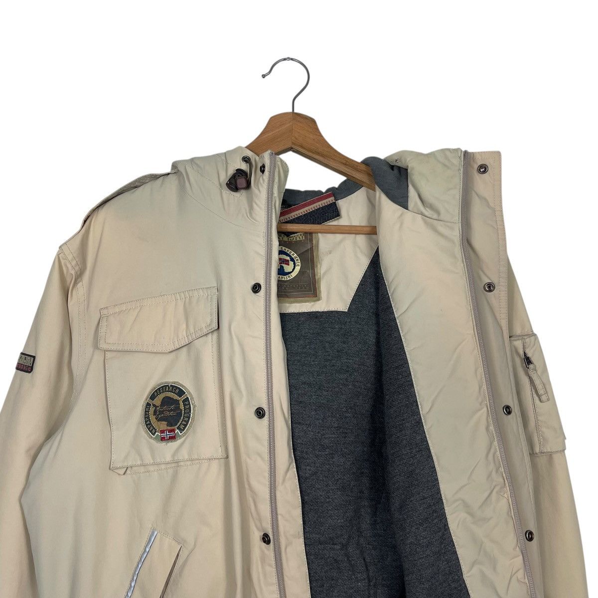 Napapijri Napapijri Geographic Expedition Experience Fur Hoodie Size US L / EU 52-54 / 3 - 11 Thumbnail