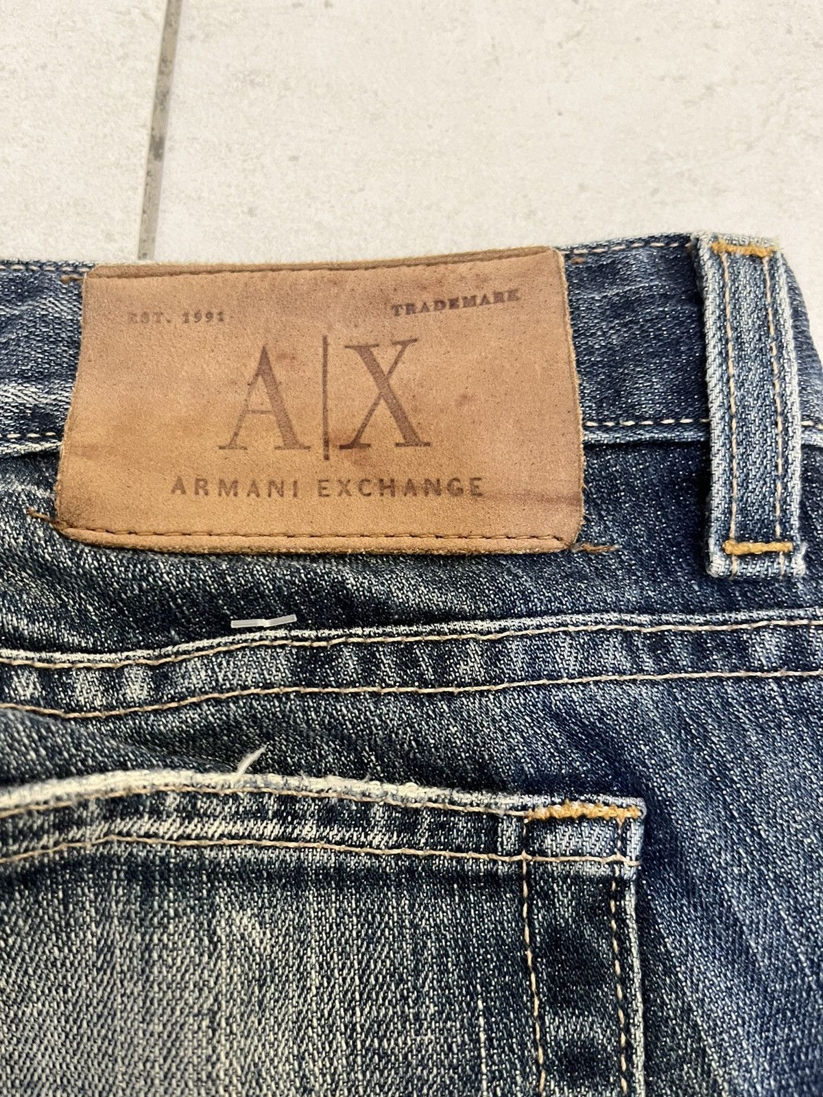 Hysteric Glamour RARE VINTAGE Armani Exchange Jeans Size US 28 / EU 44 - 6 Thumbnail