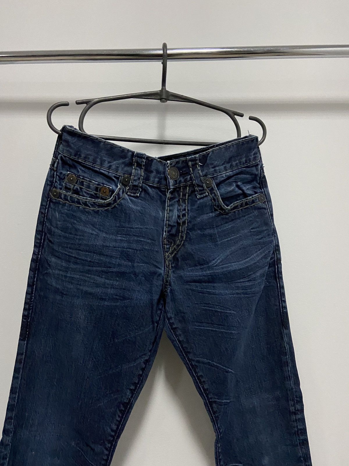 True Religion × Vintage True Religion jeans Pants Selvedge Vintage Y2K Size US 30 / EU 46 - 4 Thumbnail