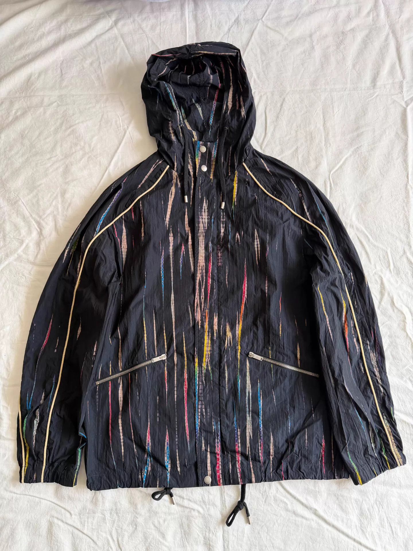 Saint Laurent Paris Saint Laurent Rainbow Lightweight Coat Trench Jacket Ｑ23 Size US L / EU 52-54 / 3 - 1 Thumbnail