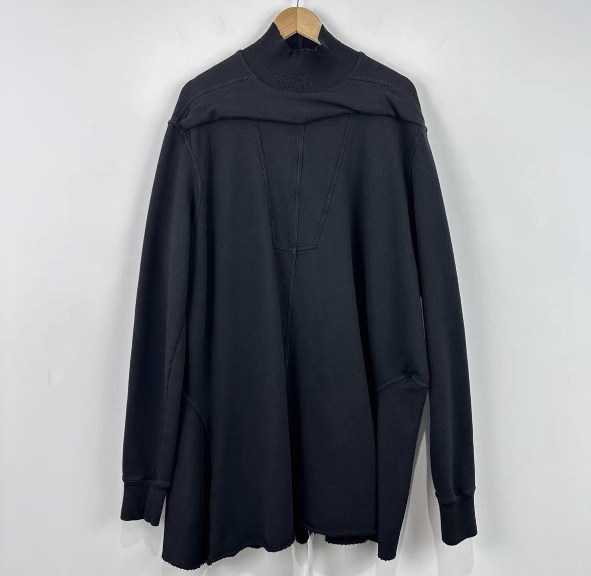 Rick Owens Rick Owens Main Line Thick Fleece Turtleneck Sweatshirt J42 Size US L / EU 52-54 / 3 - 1 Thumbnail