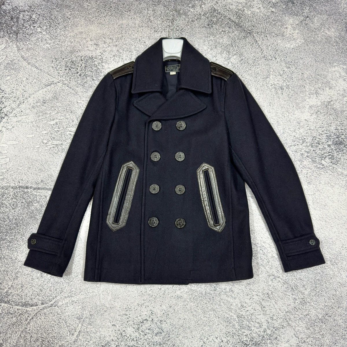 Diesel Diesel mens wool pea coat M size Size US M / EU 48-50 / 2 - 1 Thumbnail