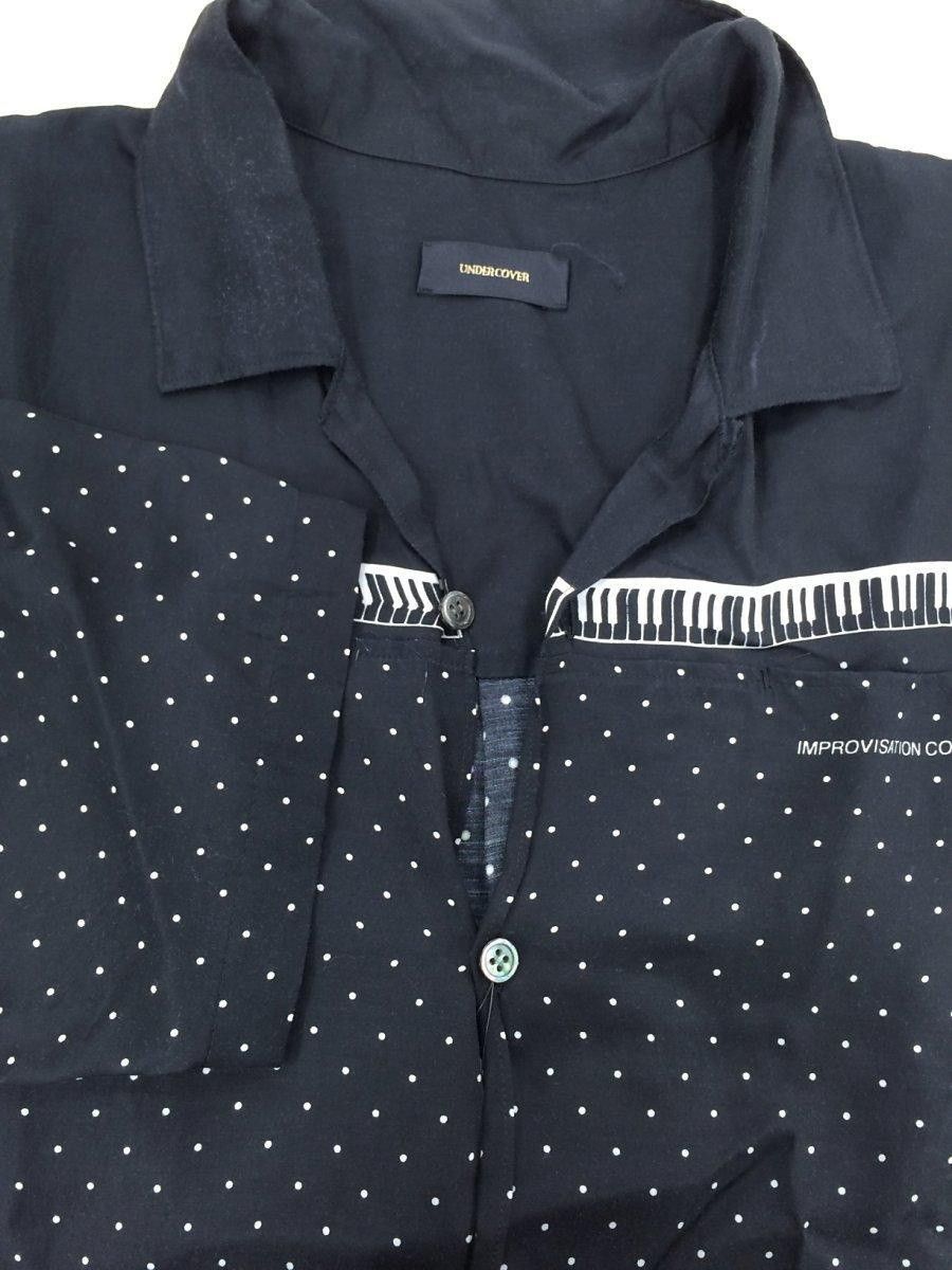Undercover Undercover Dot Short-Sleeved Shirt Black Size US XL / EU 56 / 4 - 5 Thumbnail