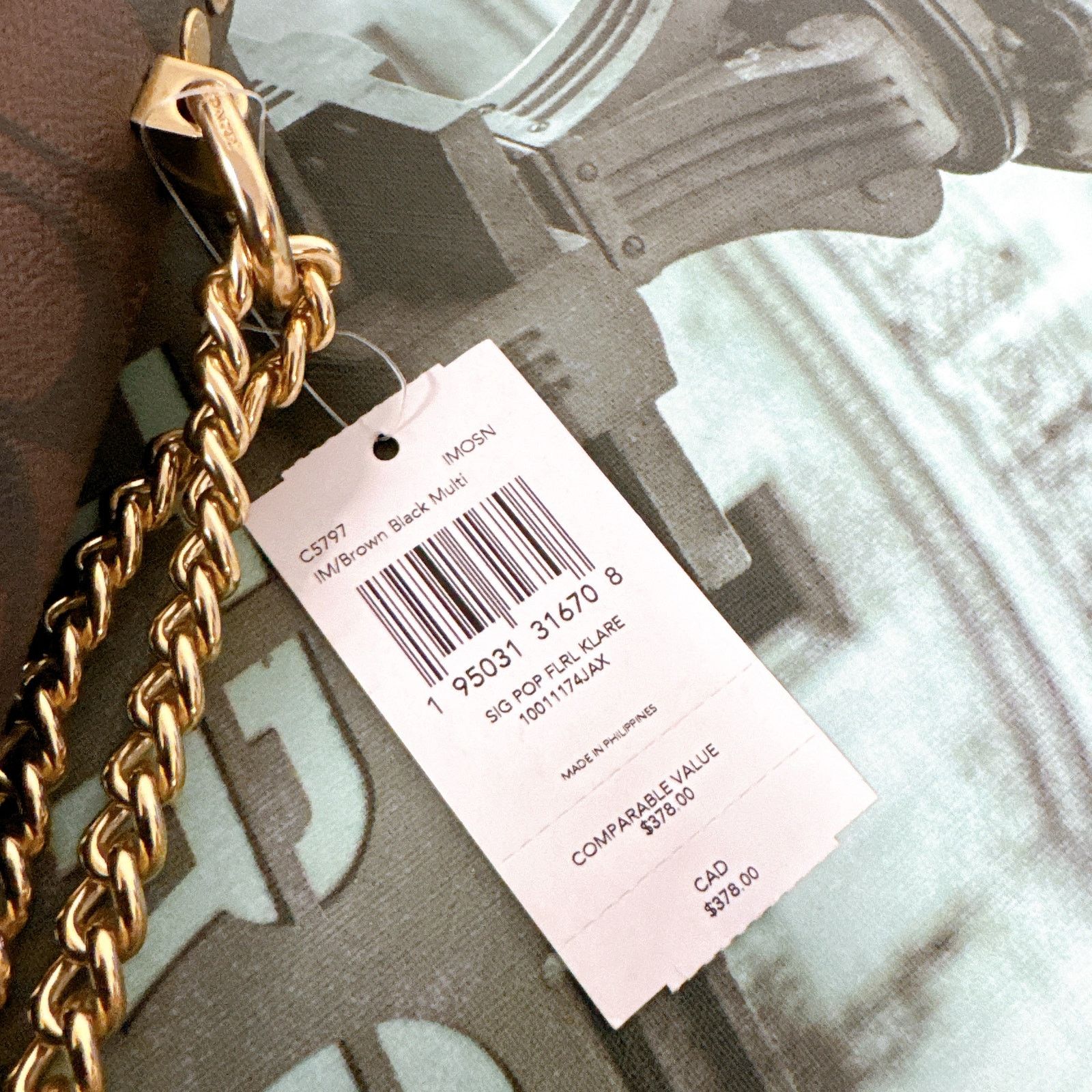 Coach Coach C5797 Klare Signature Canvas With Pop Floral Print Size ONE SIZE - 7 Thumbnail