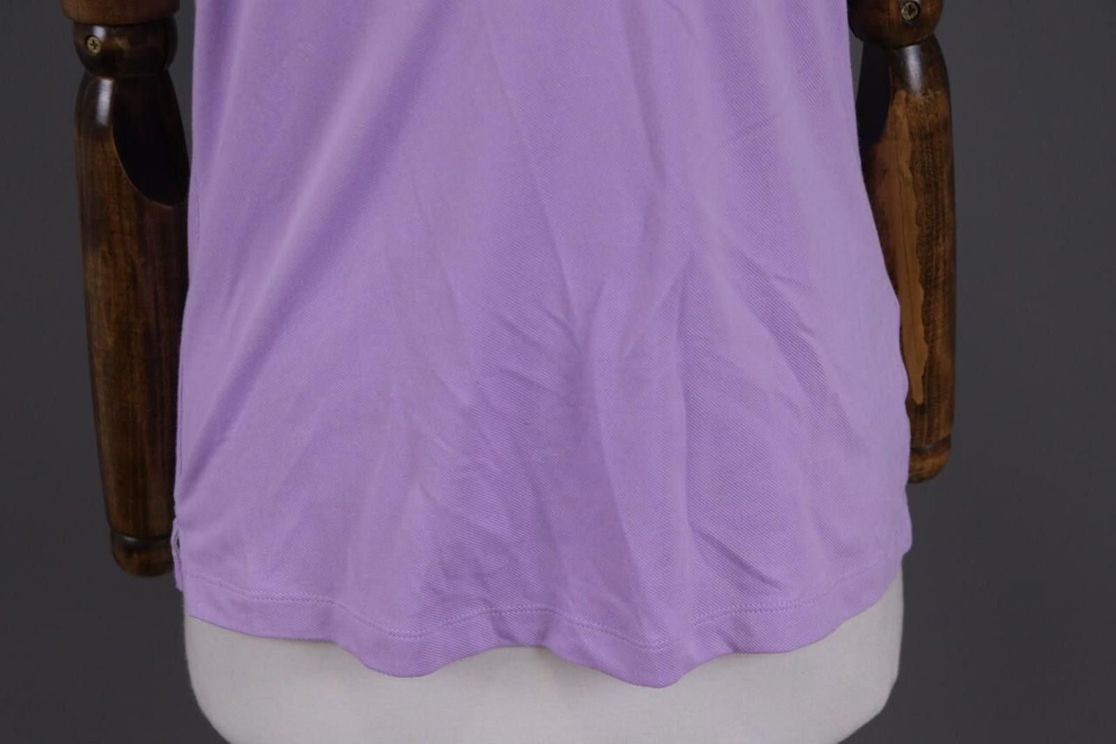 KJUS KJUS Ladies Sanna Polo S/S Purple BMW Polo Shirt Size 40 / L Size M / US 6-8 / IT 42-44 - 4 Thumbnail
