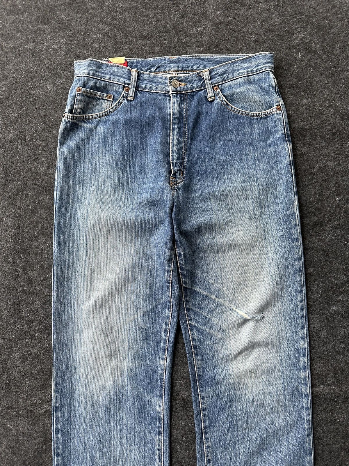 Edwin Edwin Us Classic Scovill Button Washed Vintage Denim D508 Size US 32 / EU 48 - 2 Thumbnail