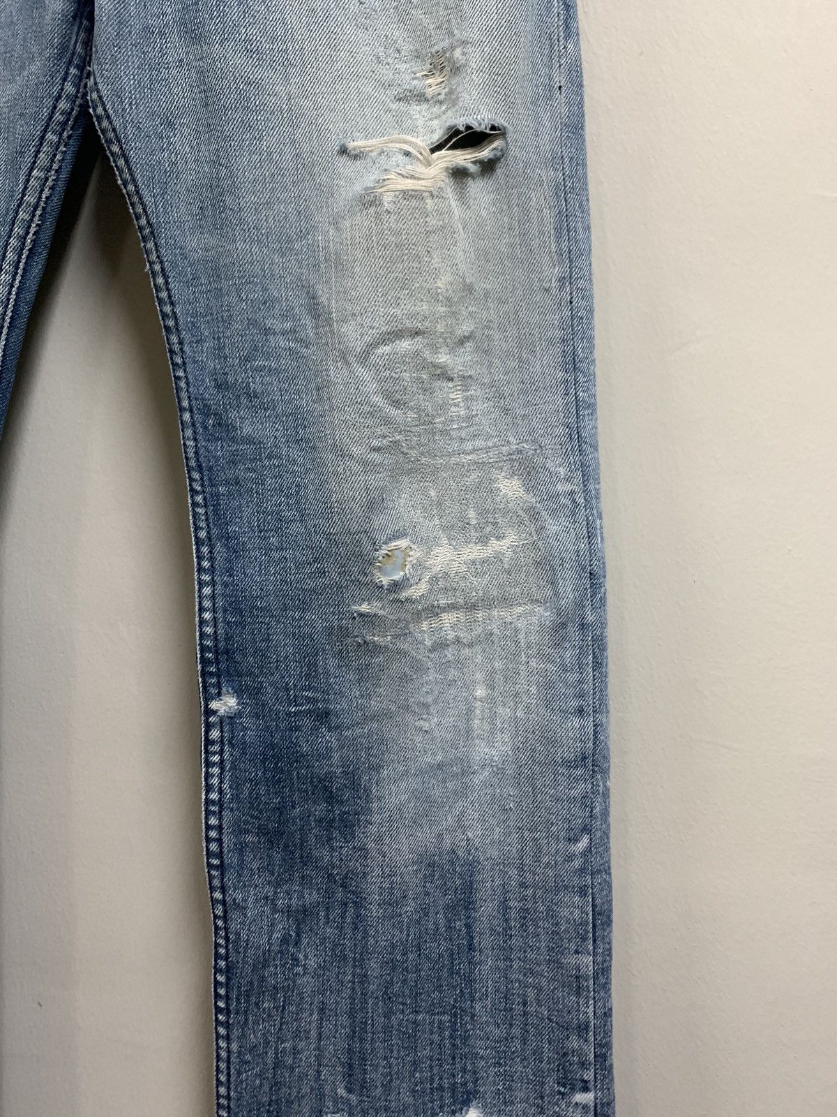 Diesel Made in Italy Punk Distressed Diesel Safado Jeans Size US 34 / EU 50 - 4 Thumbnail