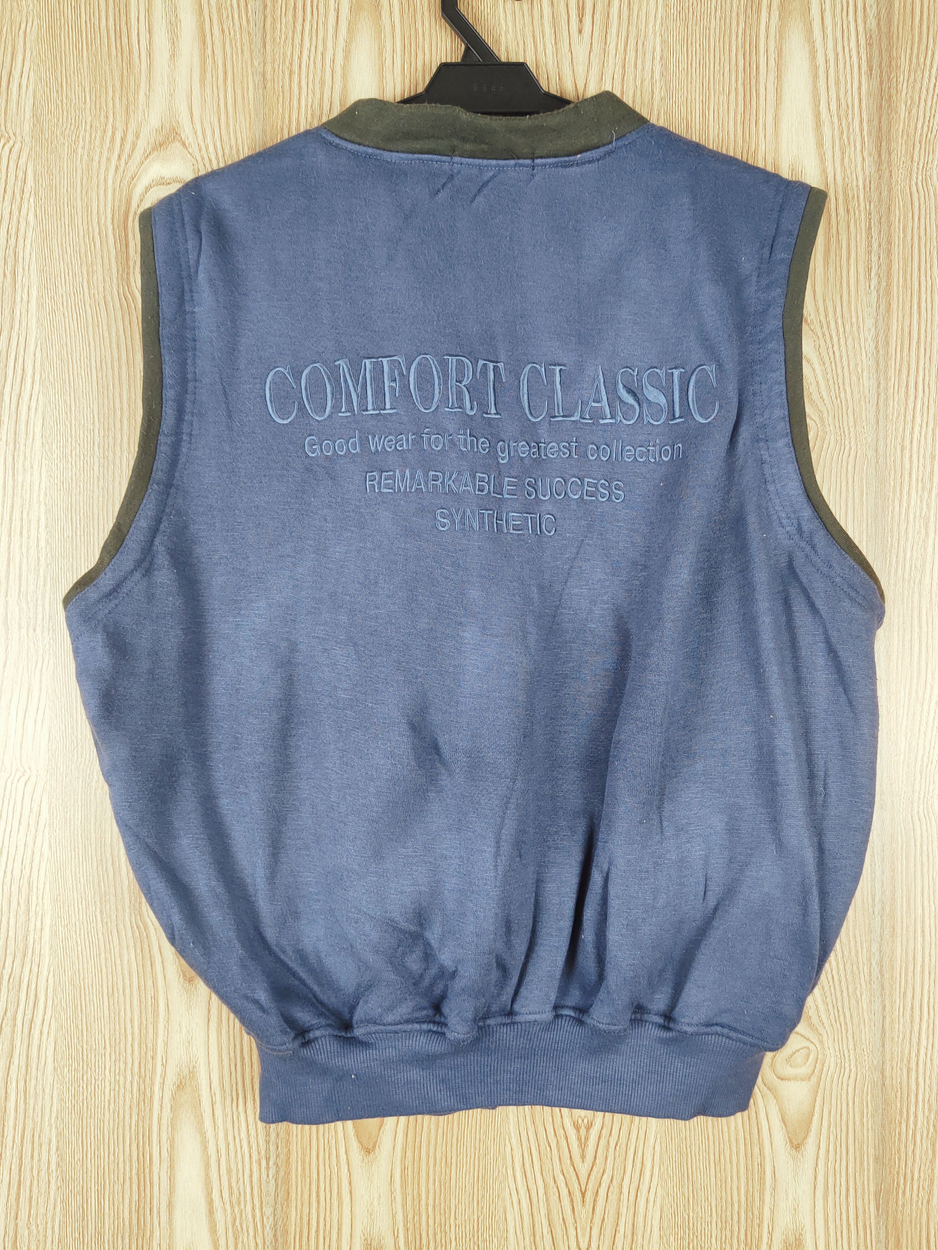 Japanese Brand × Vintage Vintage Faded Synthetic Navy Vests Size US L / EU 52-54 / 3 - 7 Thumbnail