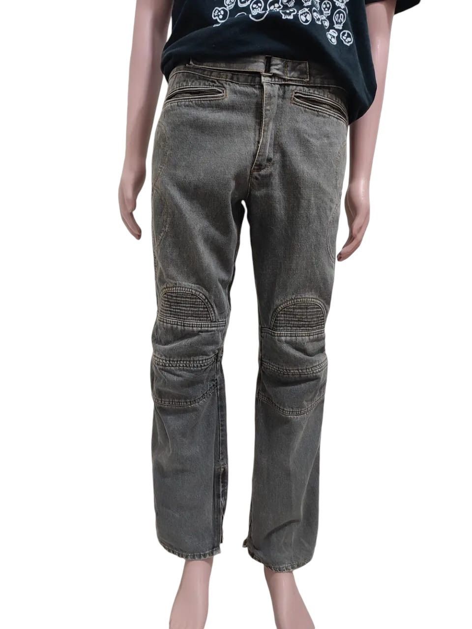 FCUK FCUK Biker Motorcycle Design Jeans Size US 29 - 1 Thumbnail