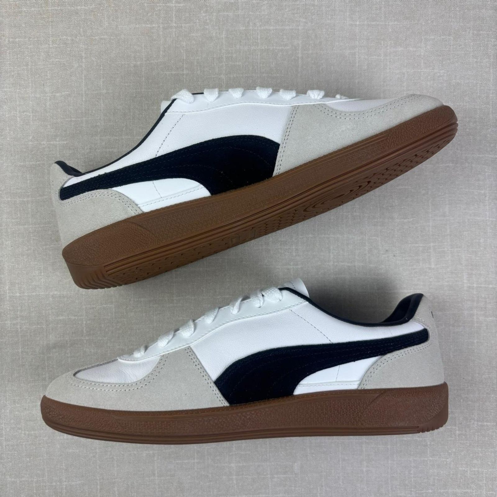 Puma 🐼 Puma Palermo Leather "White Gum" 9M Size US 10.5 / EU 43-44 - 4 Thumbnail