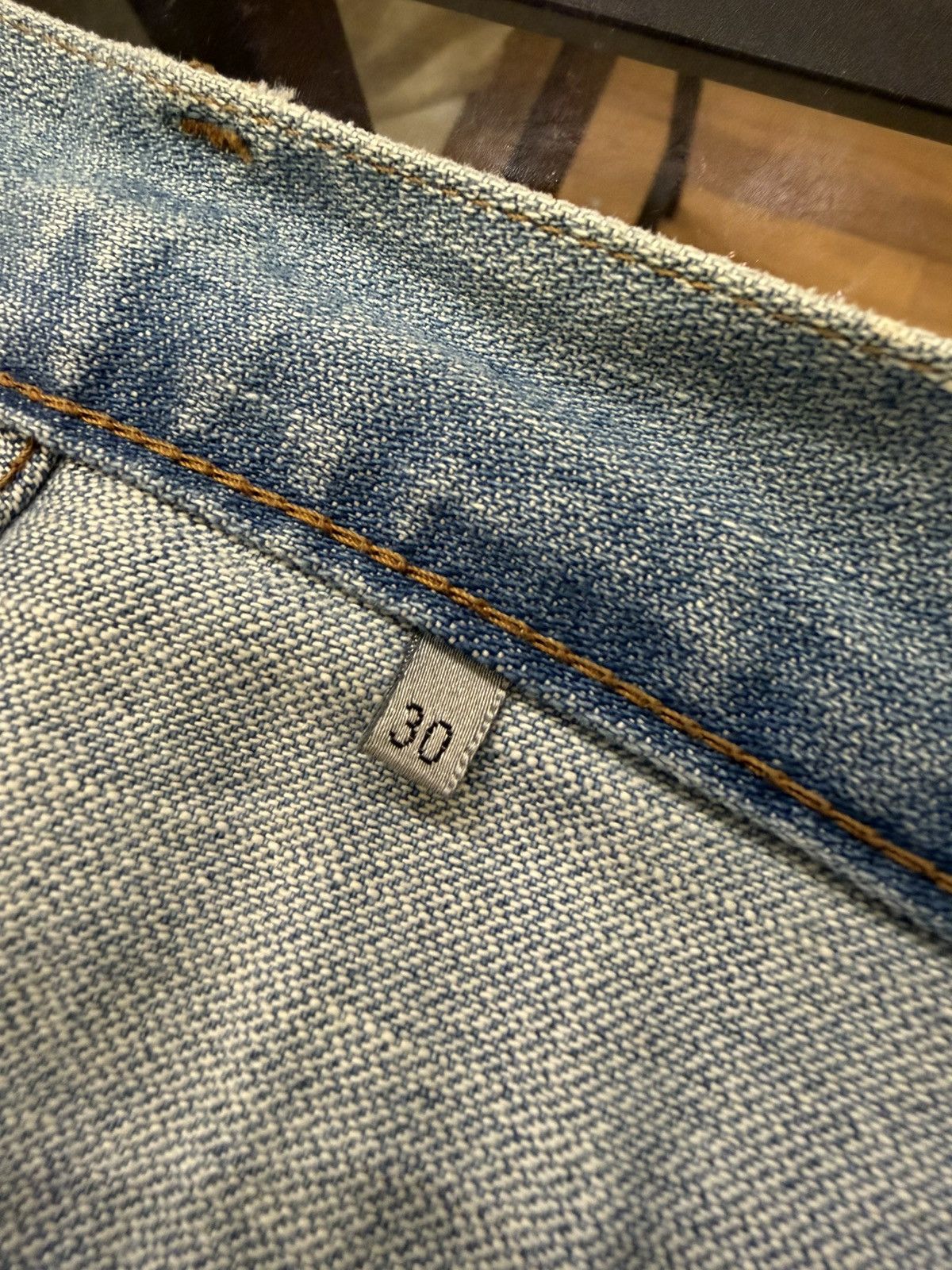 Dior Dior Homme SS10 ‘Wildcat’ Painter Denim Jeans Size US 30 / EU 46 - 5 Thumbnail