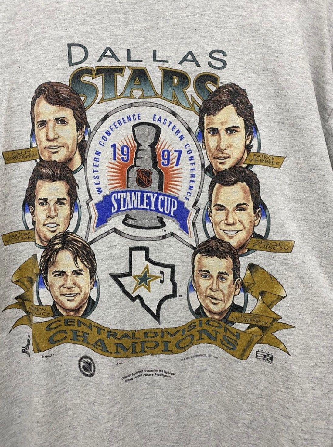 NHL × Vintage Vintage NHL Dallas Stars Legendary Tshirt XLarge USA Size US XL / EU 56 / 4 - 3 Thumbnail