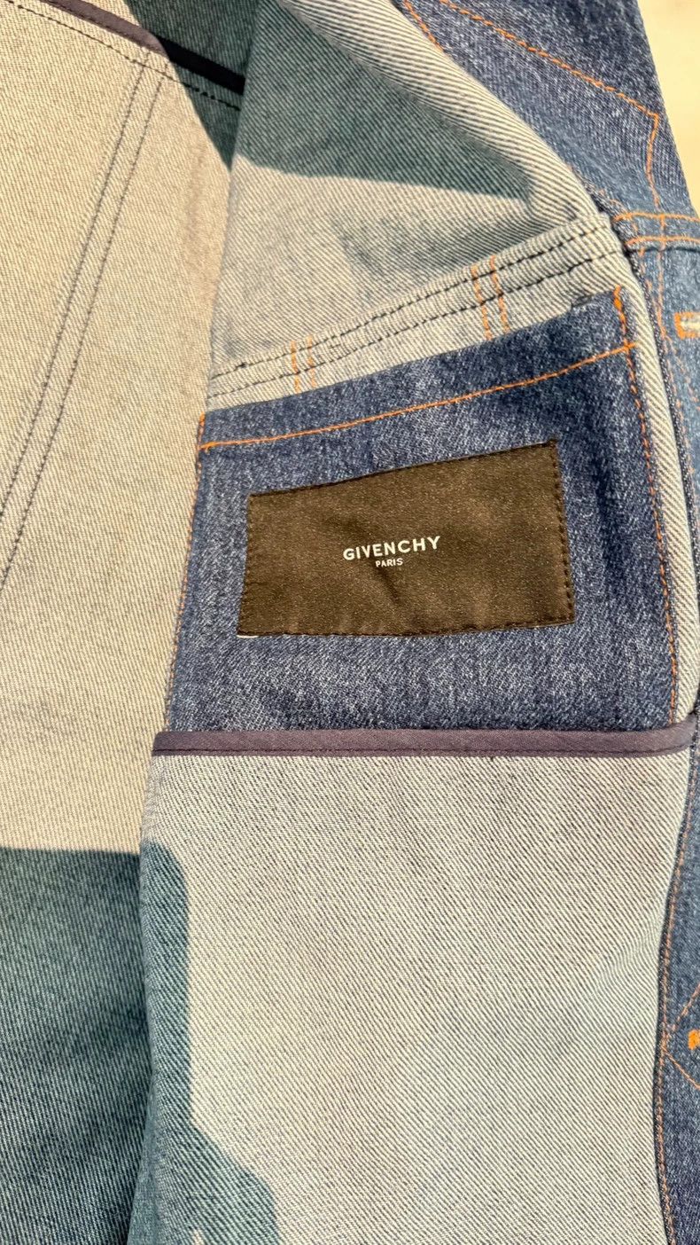 Givenchy Givenchy Size32 Men's denim jacket Size US XL / EU 56 / 4 - 2 Thumbnail