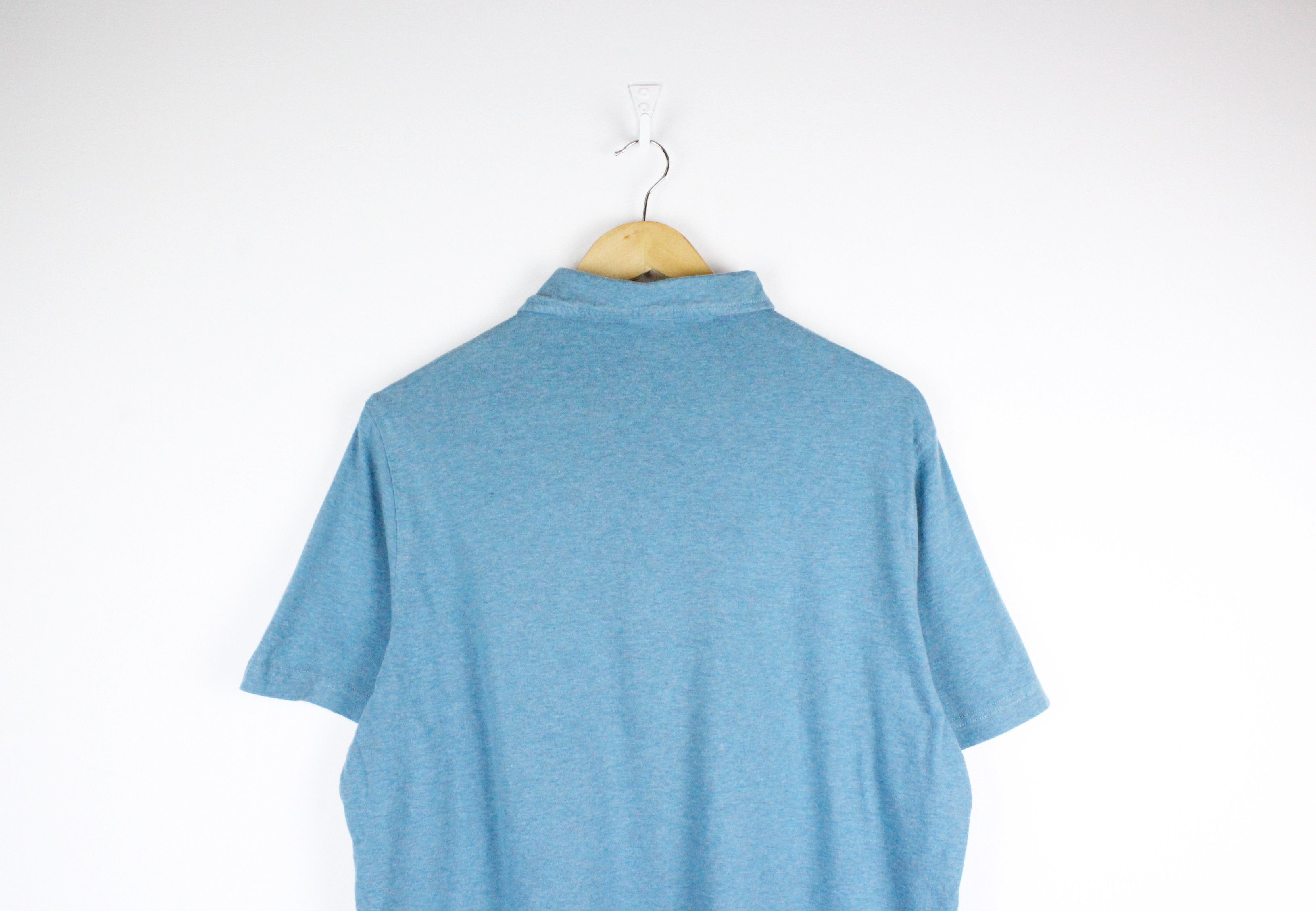 Aspesi Aspesi Turquoise Melange Polo Shirt Size US M / EU 48-50 / 2 - 7 Thumbnail