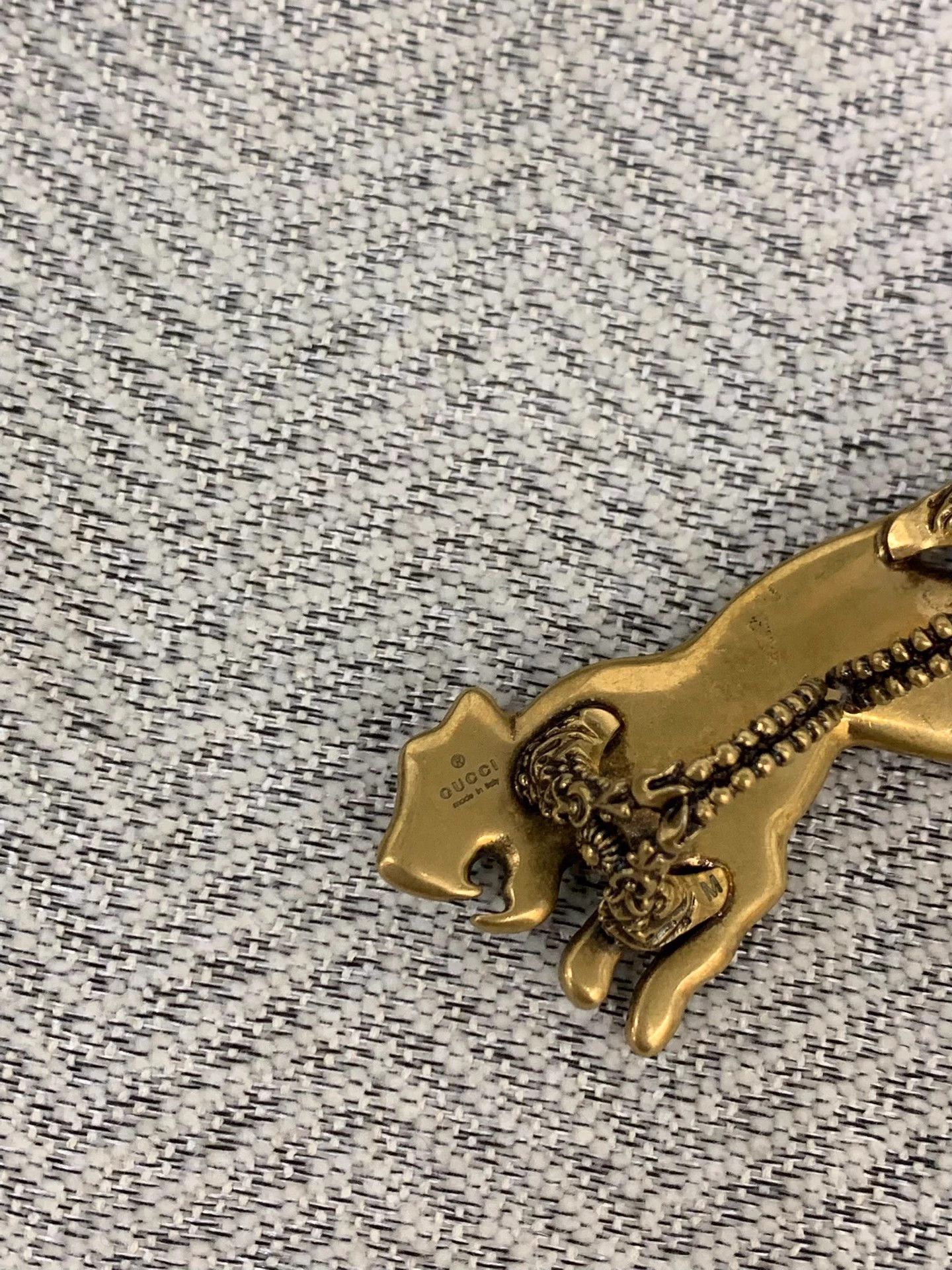 Gucci Gucci Gold Leopard Ring Unworn Size ONE SIZE - 5 Thumbnail