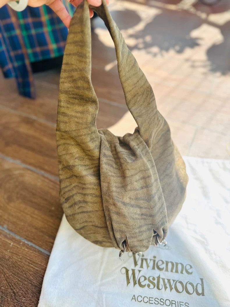 Vivienne Westwood Vivienne Westwood size os Leopard striped handbag with tige Size ONE SIZE - 3 Thumbnail