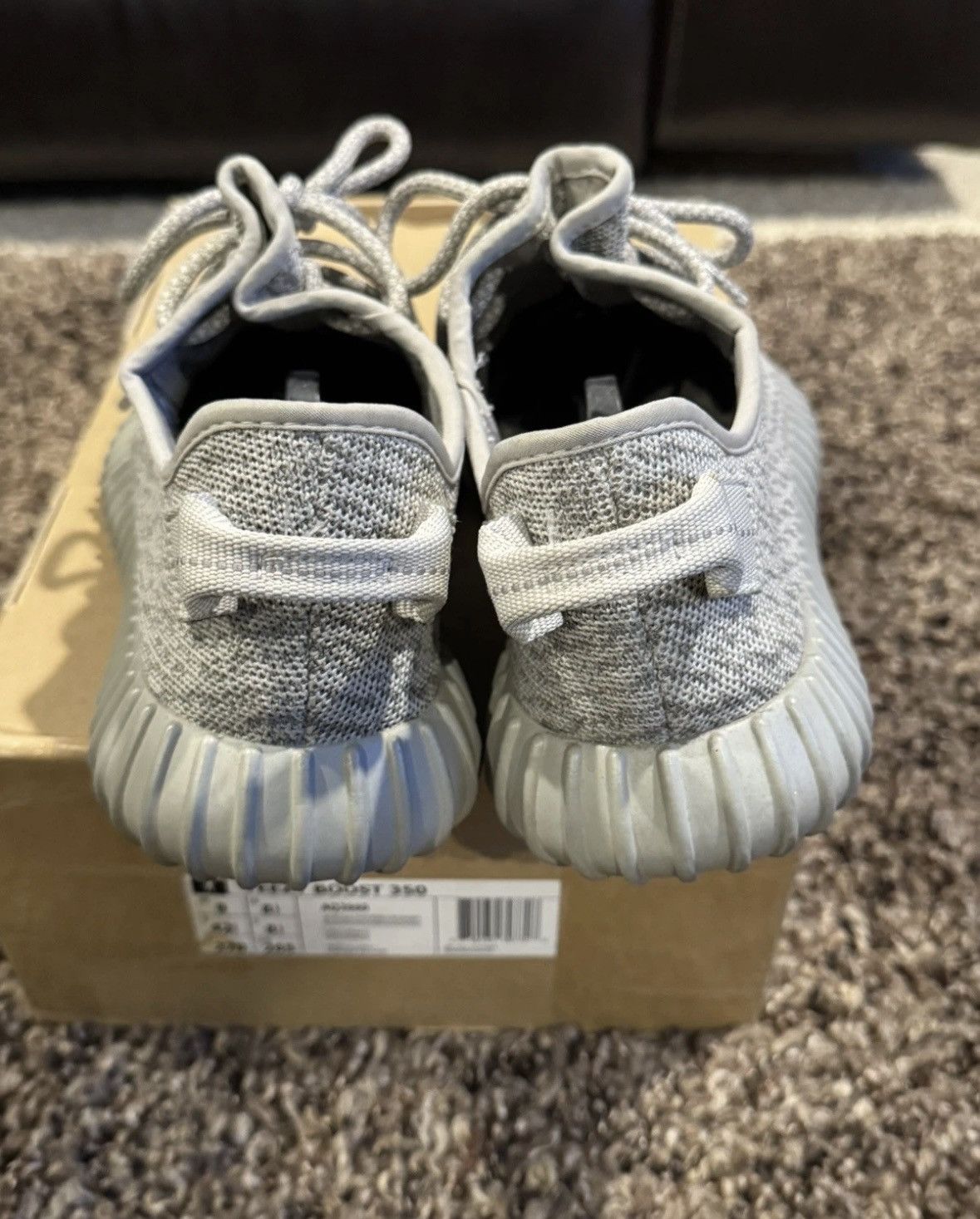 Adidas Adidas Yeezy Boost 350 Moonrock, Men’s 9, Box Size US 9 / EU 42 - 4 Thumbnail