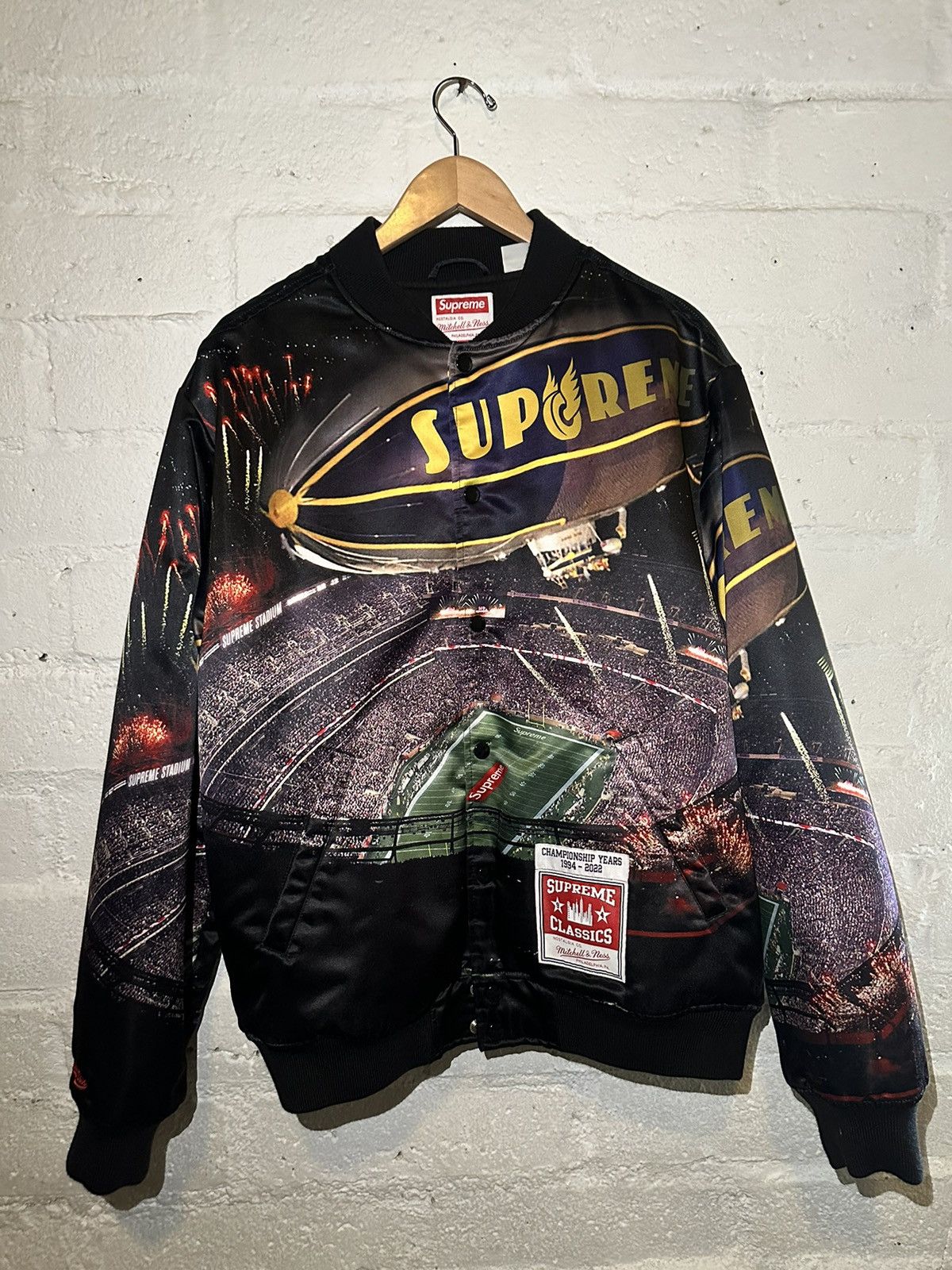 Streetwear × Supreme × Vintage supreme Studded Stadium