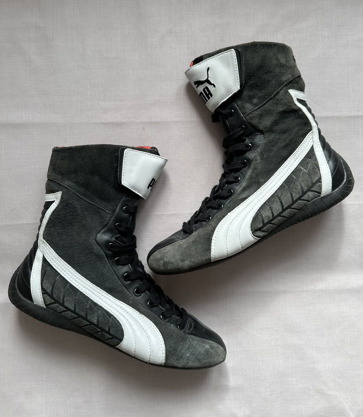 Puma 90s Puma Schattenboxen Boxing Shoes High White Black archive