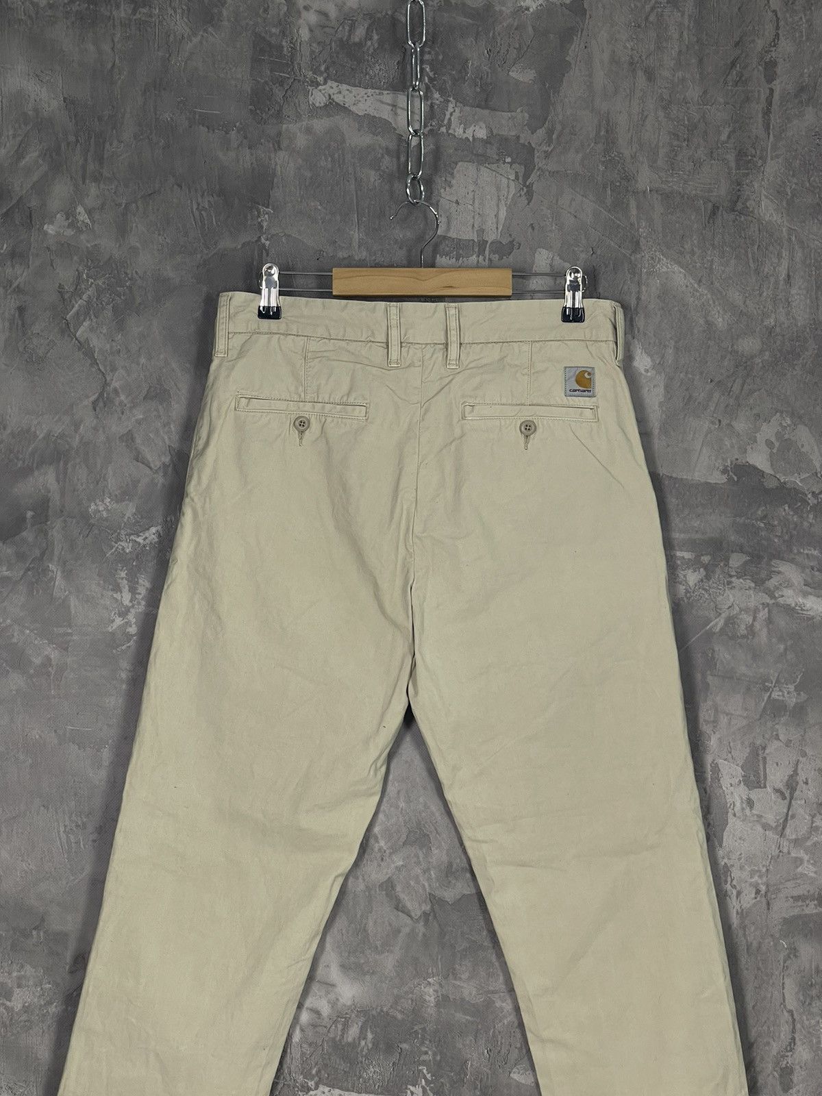 Carhartt × Vintage Carhartt Presenter Vintage Retro Chino Pants Size US 31 - 2 Thumbnail