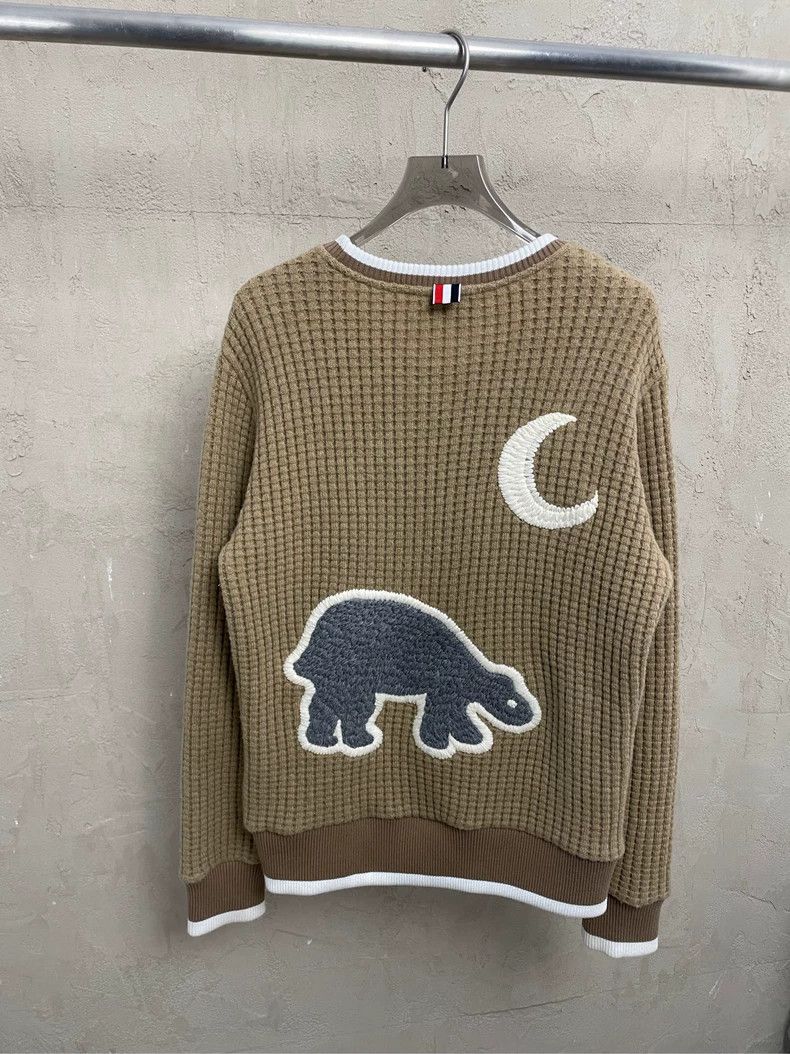 Thom Browne Thom browne Coffee brown polar bear limited edition embroid Size US S / EU 44-46 / 1 - 2 Thumbnail