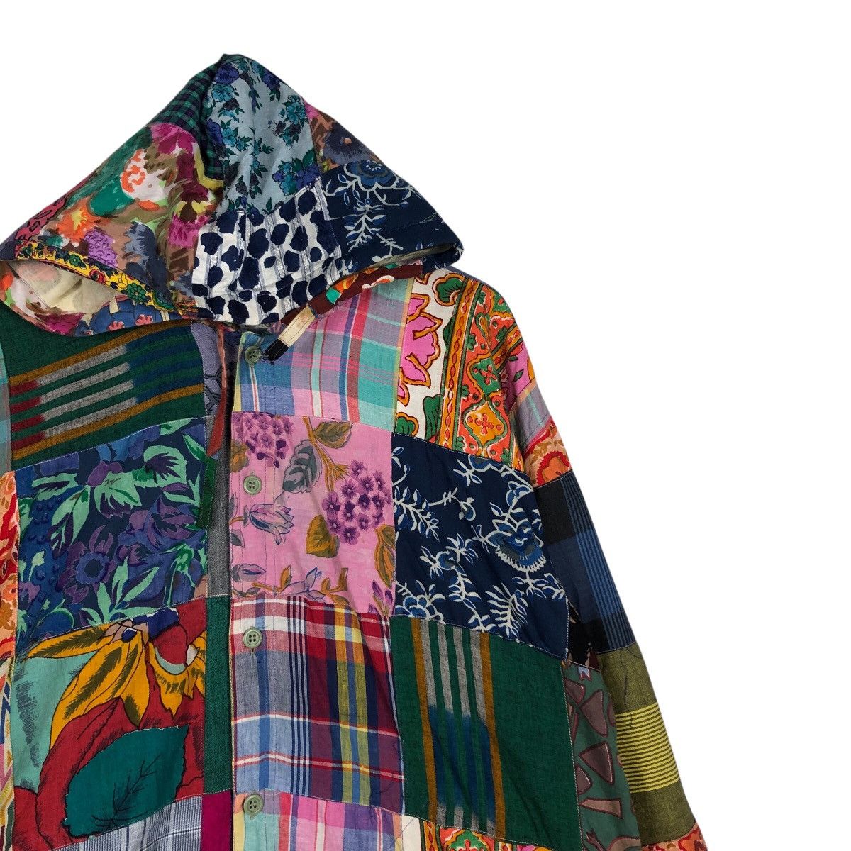 Japanese Brand 📌Vintage Patch Work Jacket Hoodie Eija Inspire Kapital Size US M / EU 48-50 / 2 - 8 Thumbnail