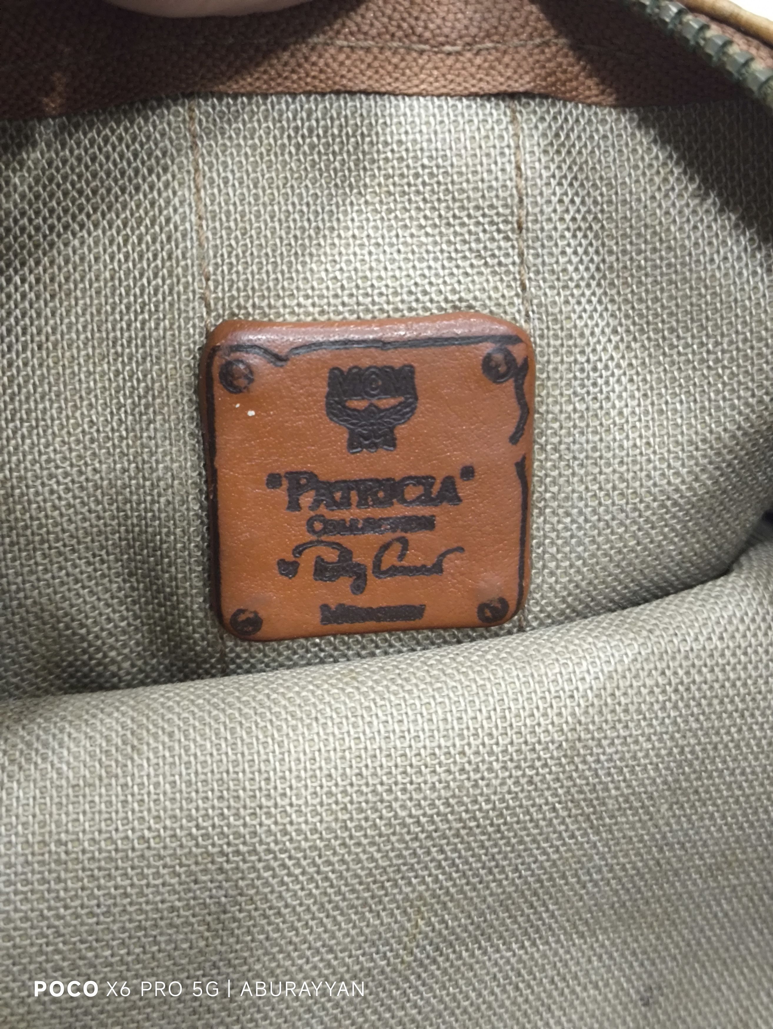 MCM MCM Waistbag Germany Vintage Brown Coated Canvas Size ONE SIZE - 9 Thumbnail