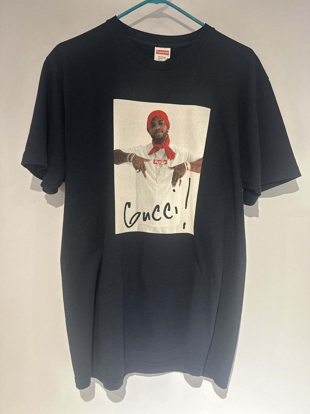 Supreme Supreme Gucci mane photo tee Size US L / EU 52-54 / 3 - 2 Thumbnail