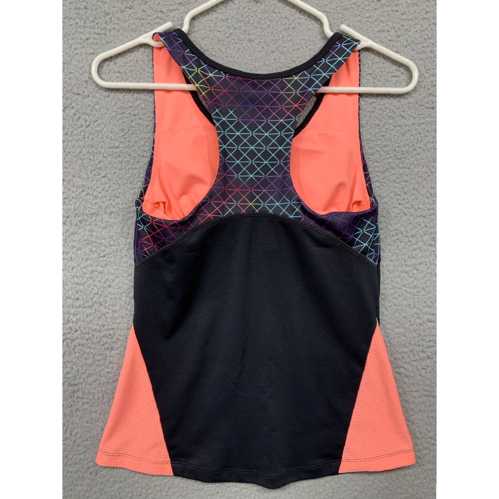 Fila Fila Sport Athletic Top Women’s XS Black Multi-Color Racerback Bra Size XS / US 0-2 / IT 36-38 - 4 Thumbnail