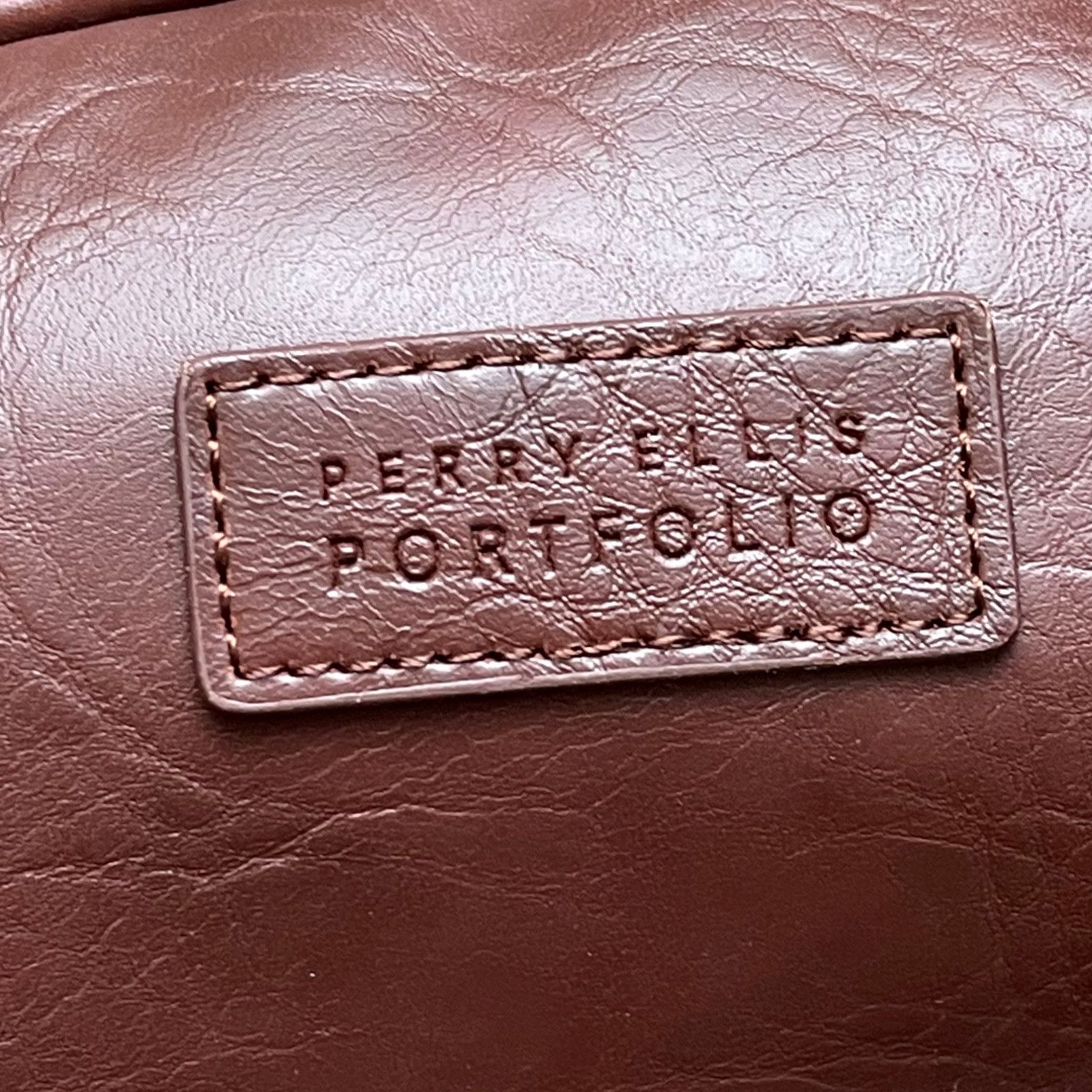 Perry Ellis Perry Ellis Portfolio Pebble Travel Kit Brown NWT Size ONE SIZE - 6 Thumbnail