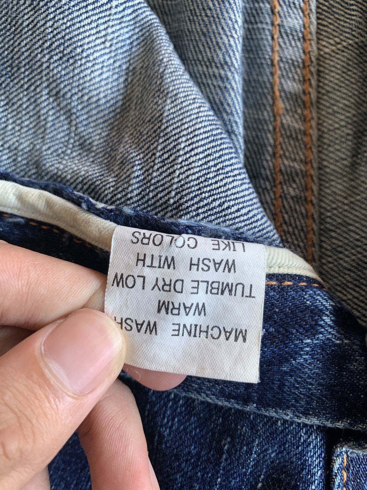 Kapital FULL COUNT X BARNEYS NEWYORK SELVEDGE BUTTON FLY DENIM Size US 32 / EU 48 - 16 Thumbnail
