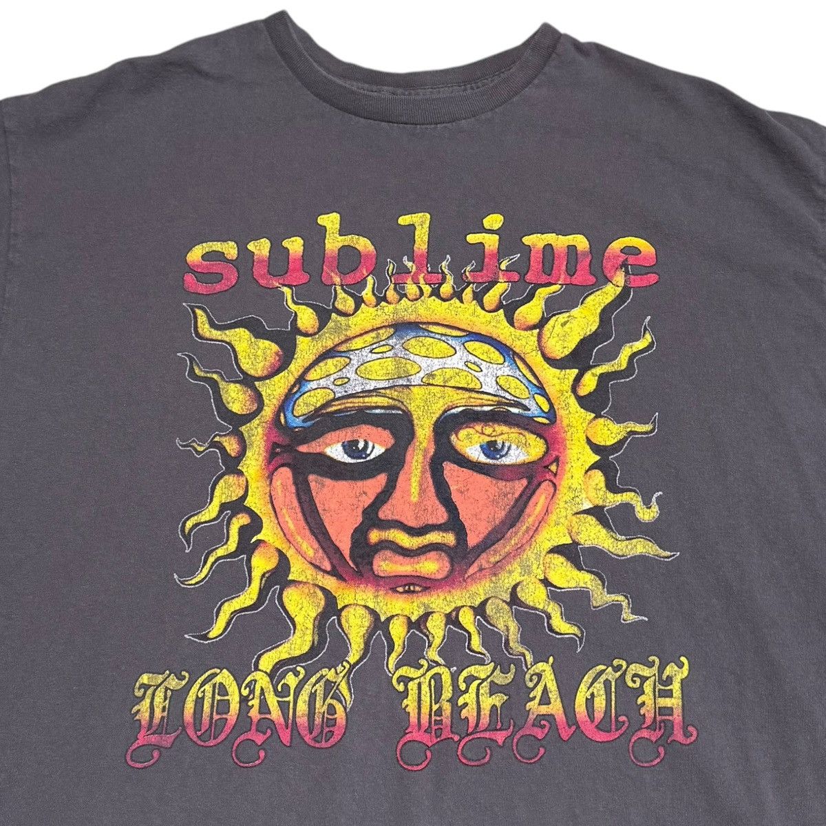 Band Tees Sublime Long Beach California Sun Distressed Shirt Adult XL Size US XL / EU 56 / 4 - 2 Thumbnail