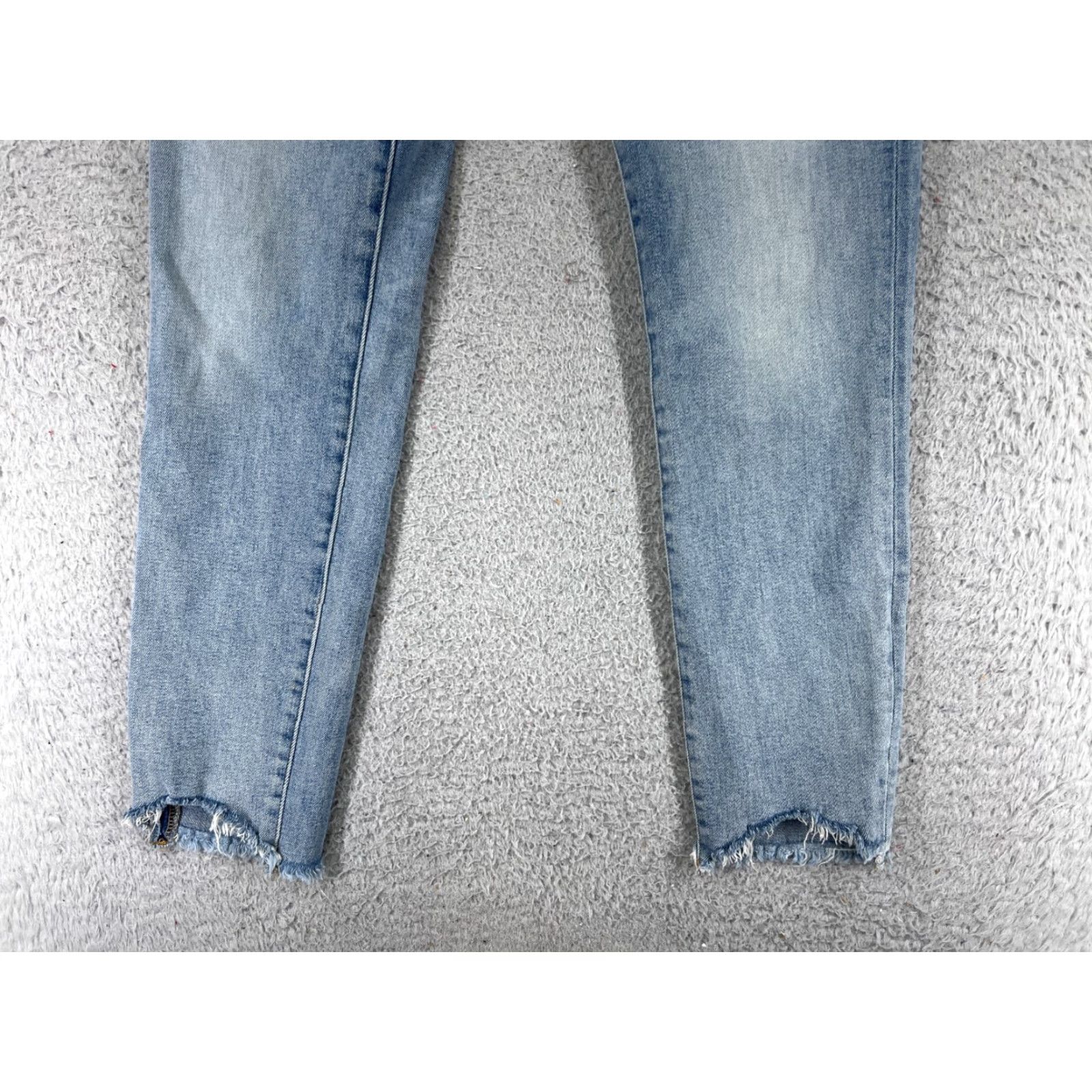 DL1961 DL1961 Jeans Womens 28 Blue Denim Margaux Instascuplt Ankle Skinny 28x27 Distressed City 90s? Wait. Size 28" / US 6 / IT 42 - 2 Thumbnail