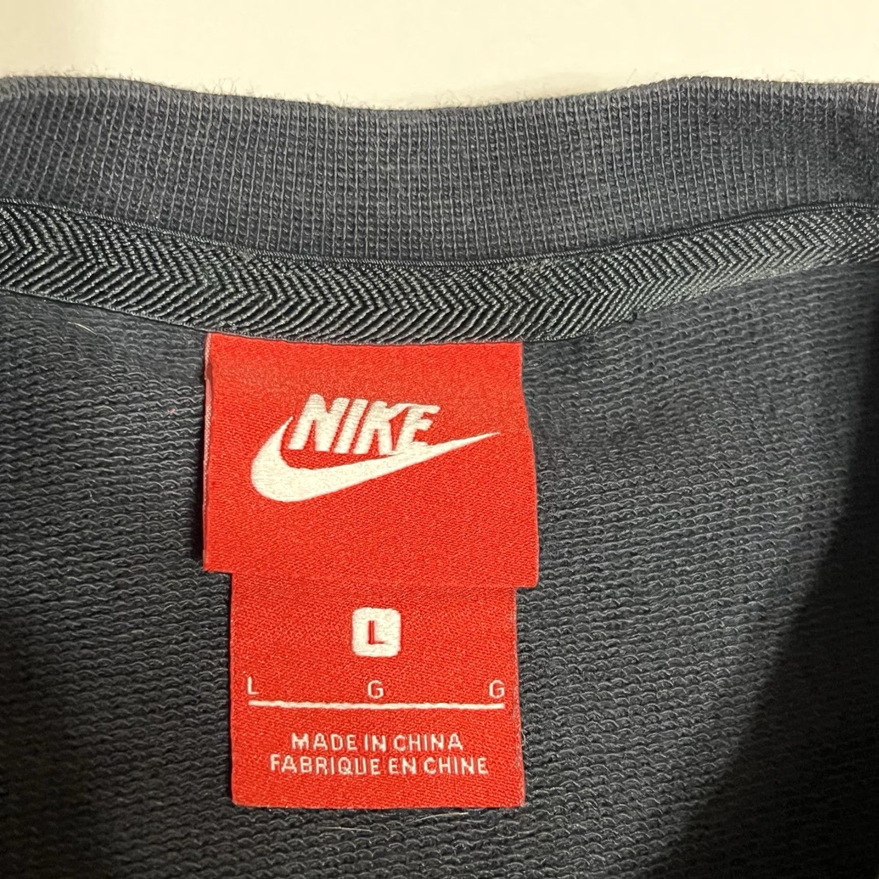 Nike Nike Court Sweatshirt Mens Large Black Pullover Crew Neck Long Sleeve Tennis Size US L / EU 52-54 / 3 - 7 Thumbnail