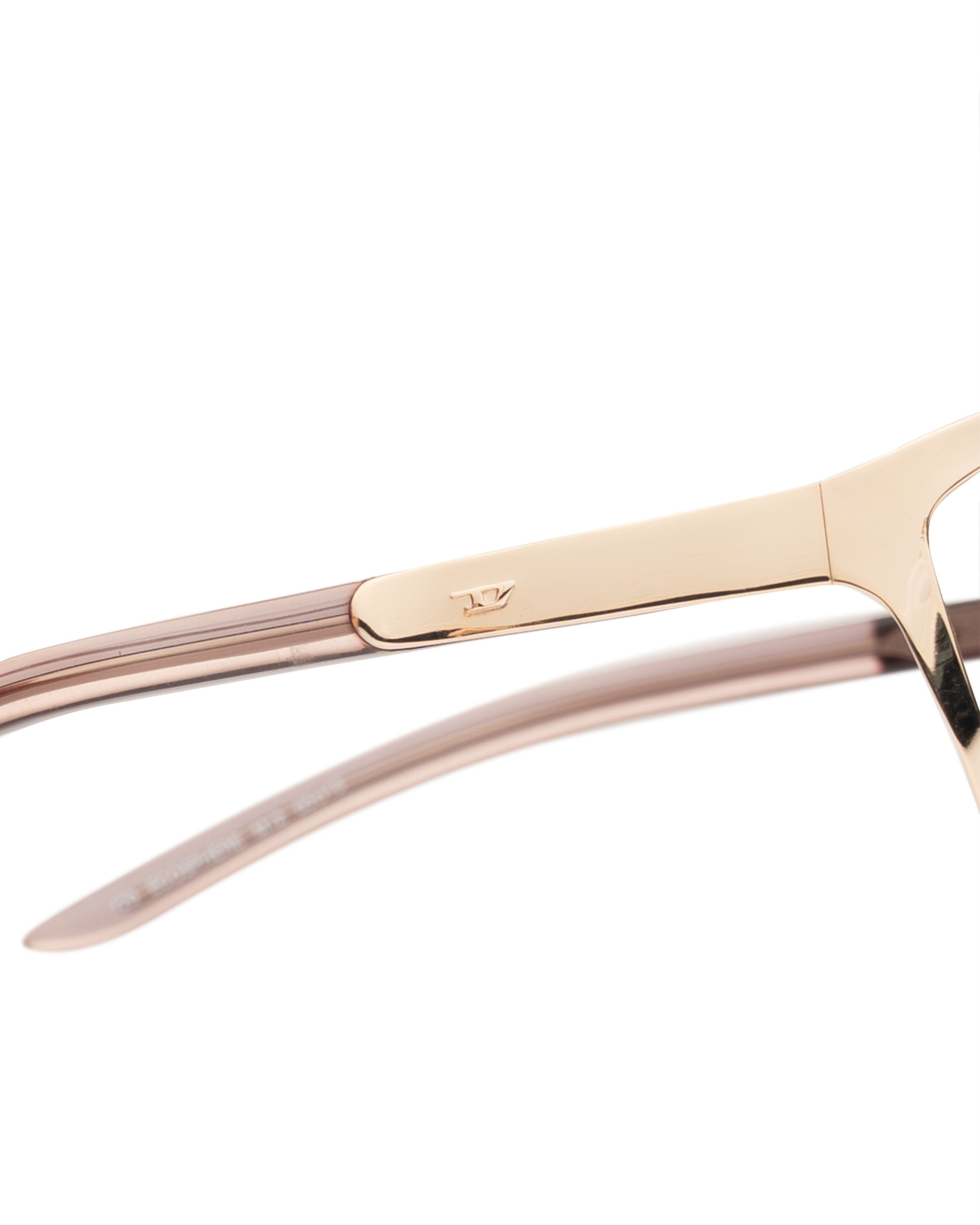 Diesel Diesel '00s Gold Cut-Outs Oversized Sunglasses Size ONE SIZE - 2 Thumbnail