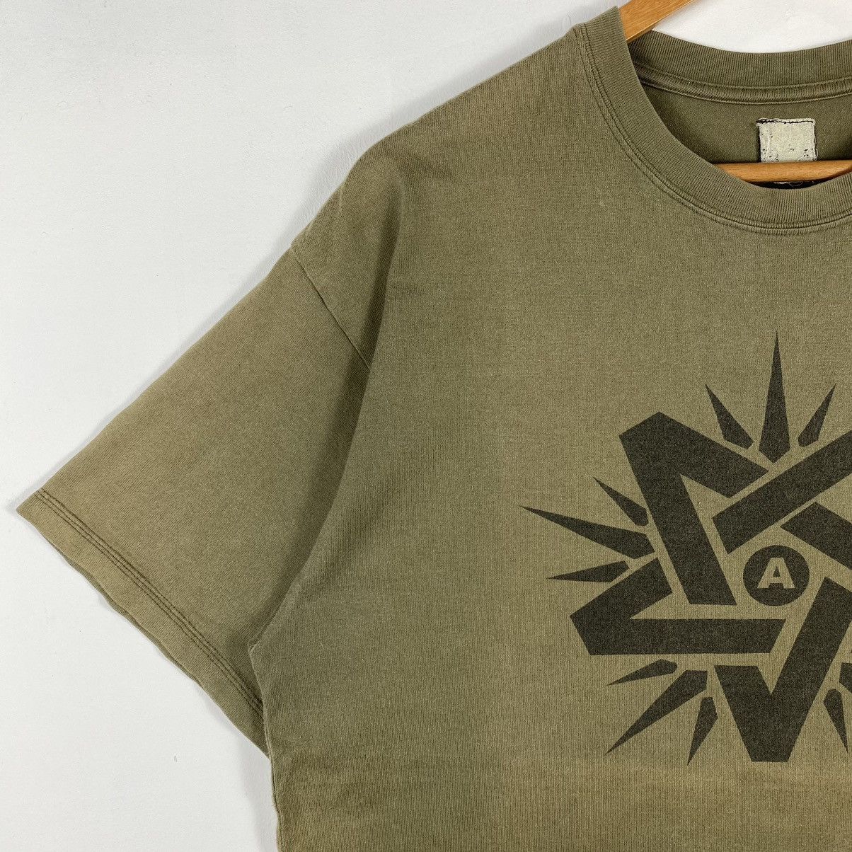 Jun Takahashi × Undercover × Vintage UNDERCOVER CHAOTIC DISCORD Spring Summer Faded Khaki Tee Size US L / EU 52-54 / 3 - 5 Thumbnail