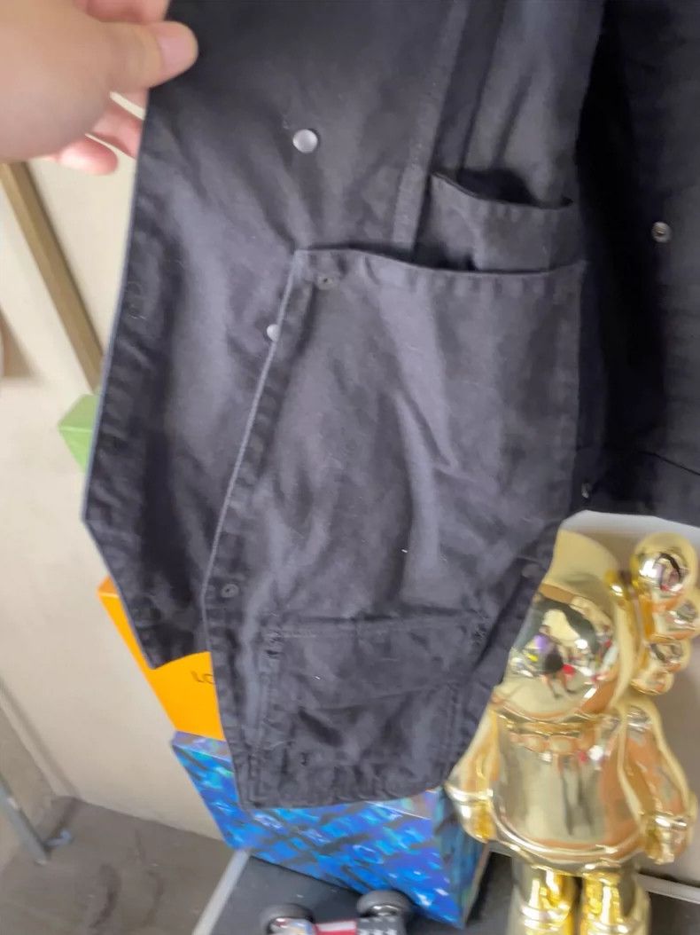 Julius julius Dark avant-garde denim jacket 2504-Nextarrow Size US S / EU 44-46 / 1 - 6 Thumbnail