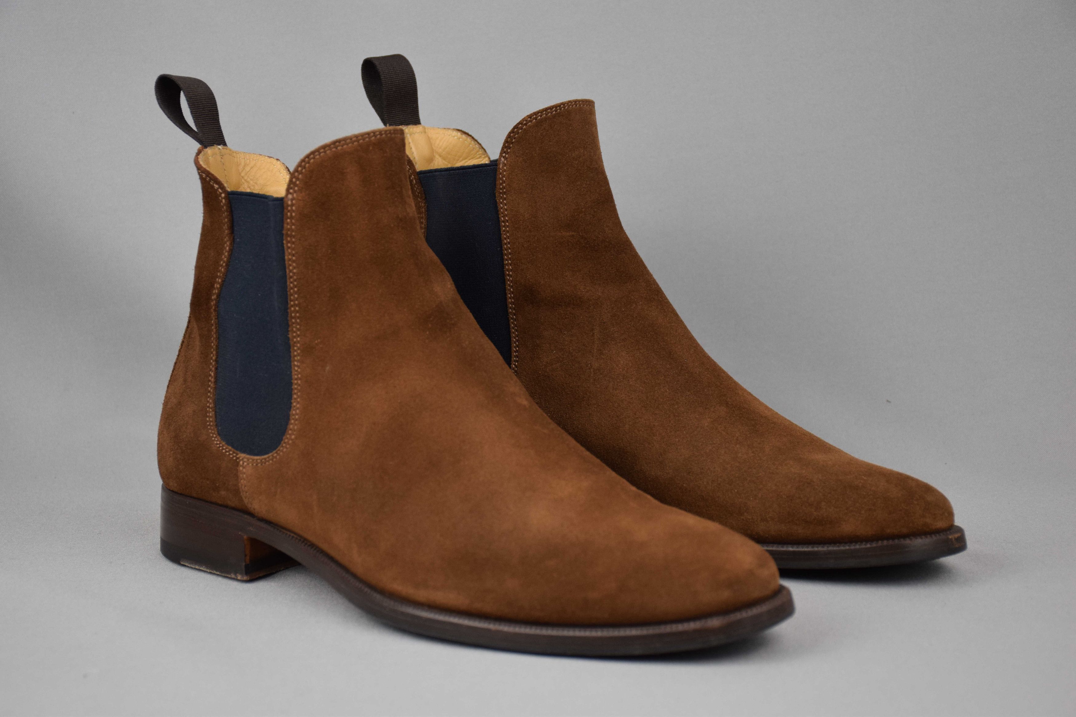 Scarosso Scarosso Giacomo Tobacco Chelsea Boots US 9.5 UK 8.5 EU 42.5 Size US 9.5 / EU 42-43 - 1 Thumbnail