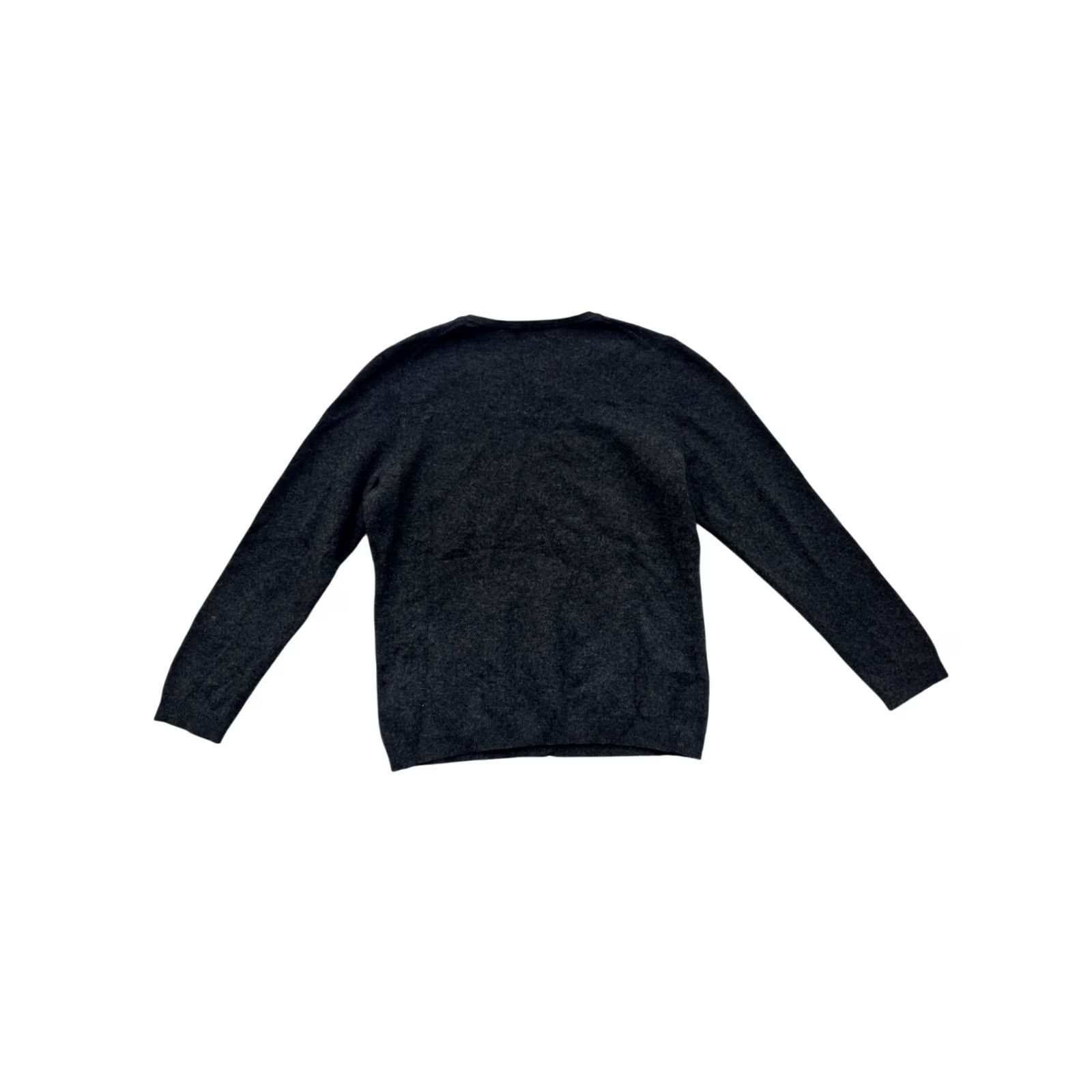 Charter Club Charter Club Womens XL Luxury Cashmere Gray Crewneck Sweater Size XL / US 12-14 / IT 48-50 - 2 Thumbnail
