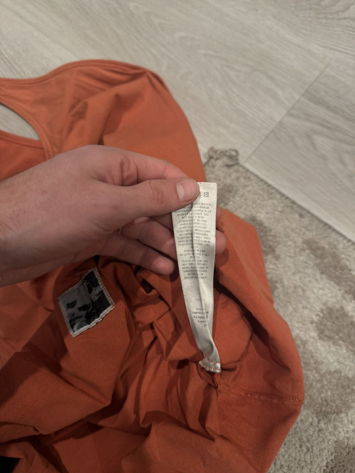 Rick Owens Drkshdw s/s 2023 orange tank top!! Size US S / EU 44-46 / 1 - 9 Thumbnail