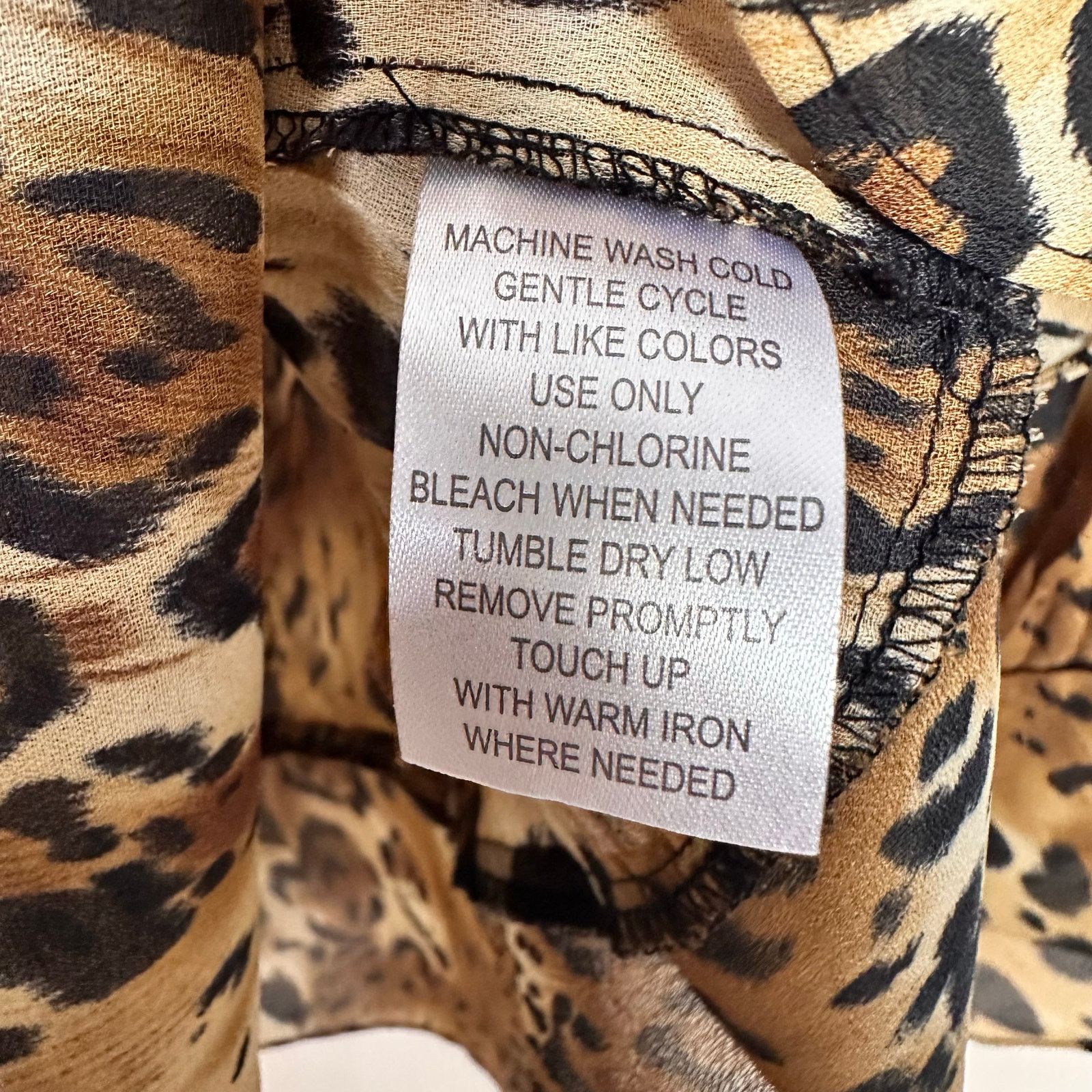 Other Allison Taylor Y2K Going Out Ruffle Tops Leopard Brown XL Size XL / US 12-14 / IT 48-50 - 15 Thumbnail